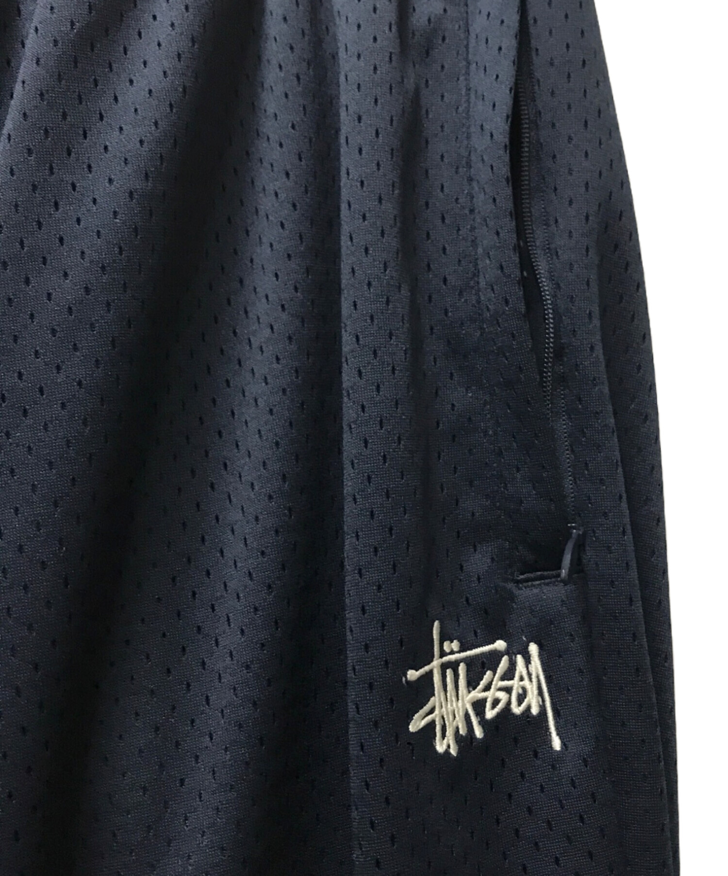 中古・古着通販】stussy (ステューシー) MESH TRACK PANT ネイビー