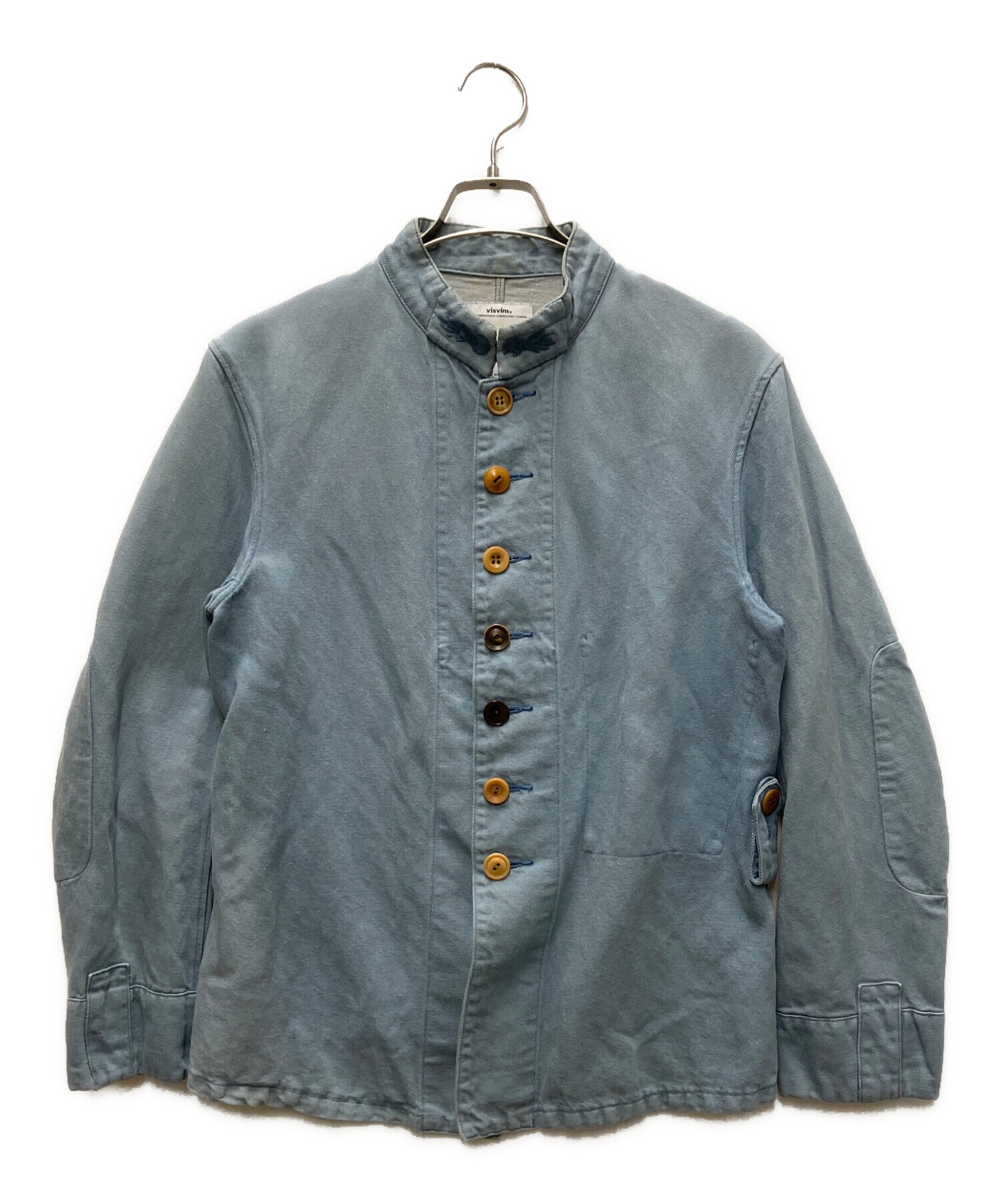 中古・古着通販】VISVIM (ビズビム) LUGLI JKT DAMEGED ブルー サイズ