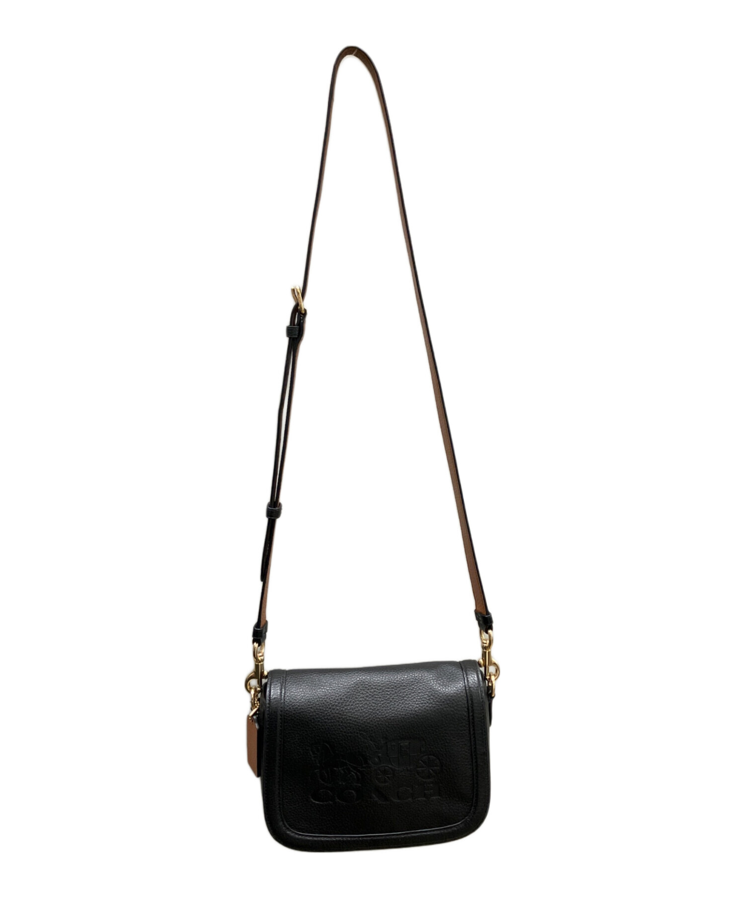 中古・古着通販】COACH (コーチ) ホース＆キャリッジ サドルバッグ