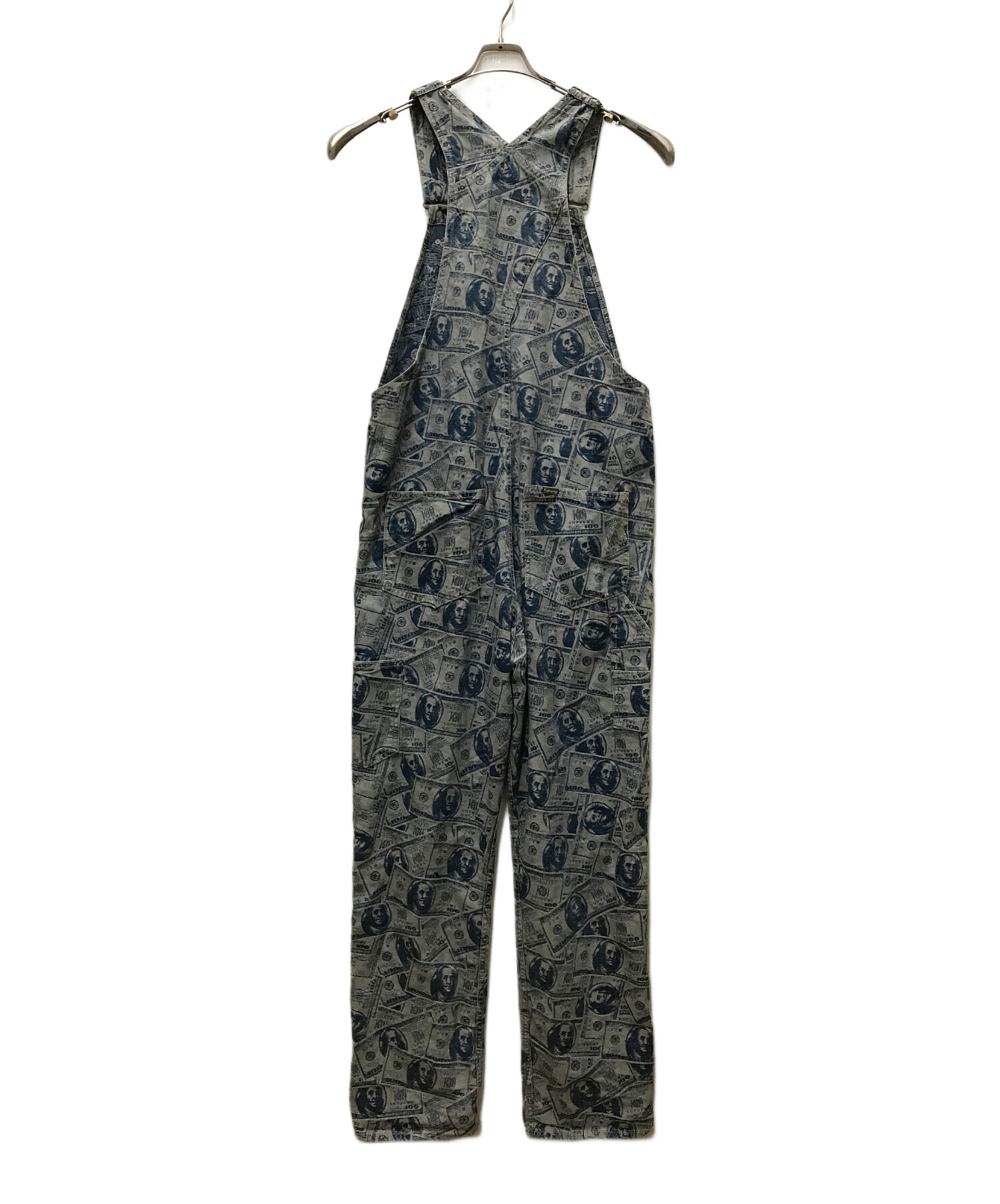 Supreme お金プリント オーバーオール M 中古・古着通販】Supreme (シュプリーム) 100 Dollar Bill Overalls