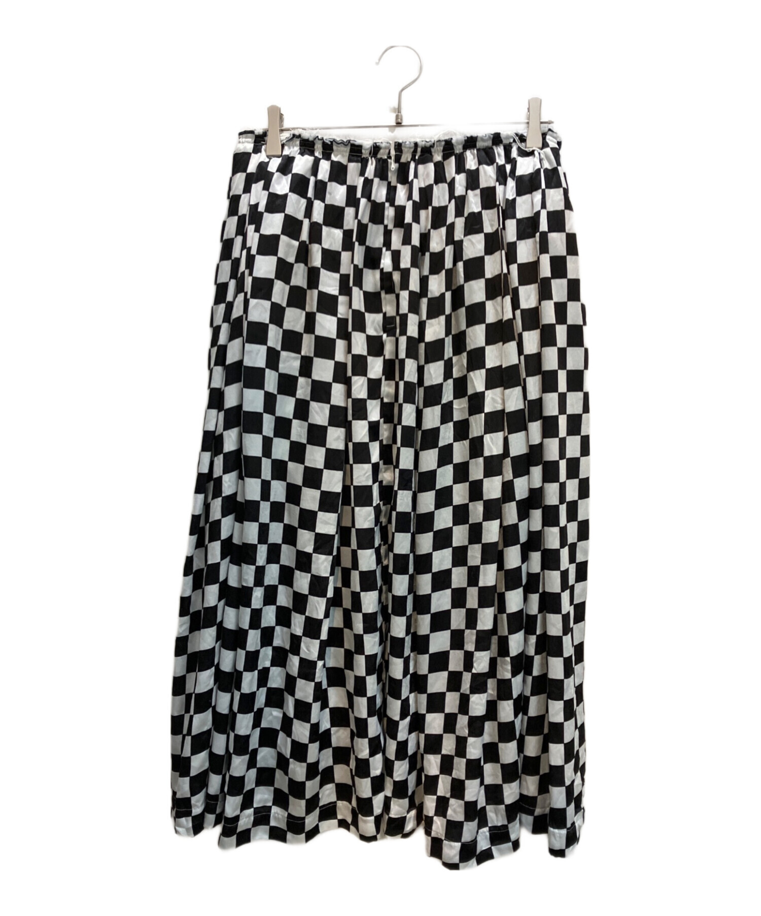 コムデ　ギャルソン　ドット柄 チェッカーフラッグ ロングスカート 中古・古着通販】COMME des GARCONS (コムデギャルソン) チェッカー