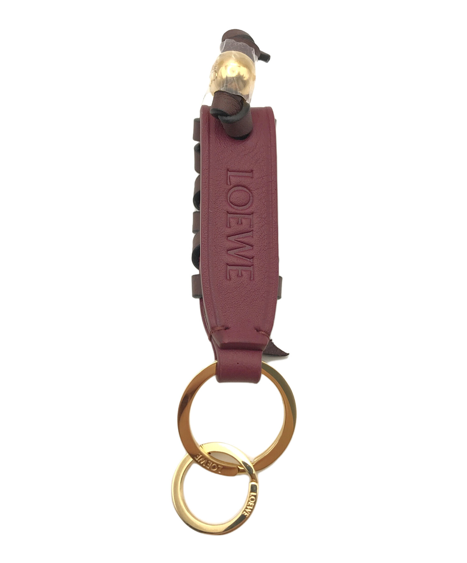 中古・古着通販】LOEWE (ロエベ) クロスブレイデッド キーリング