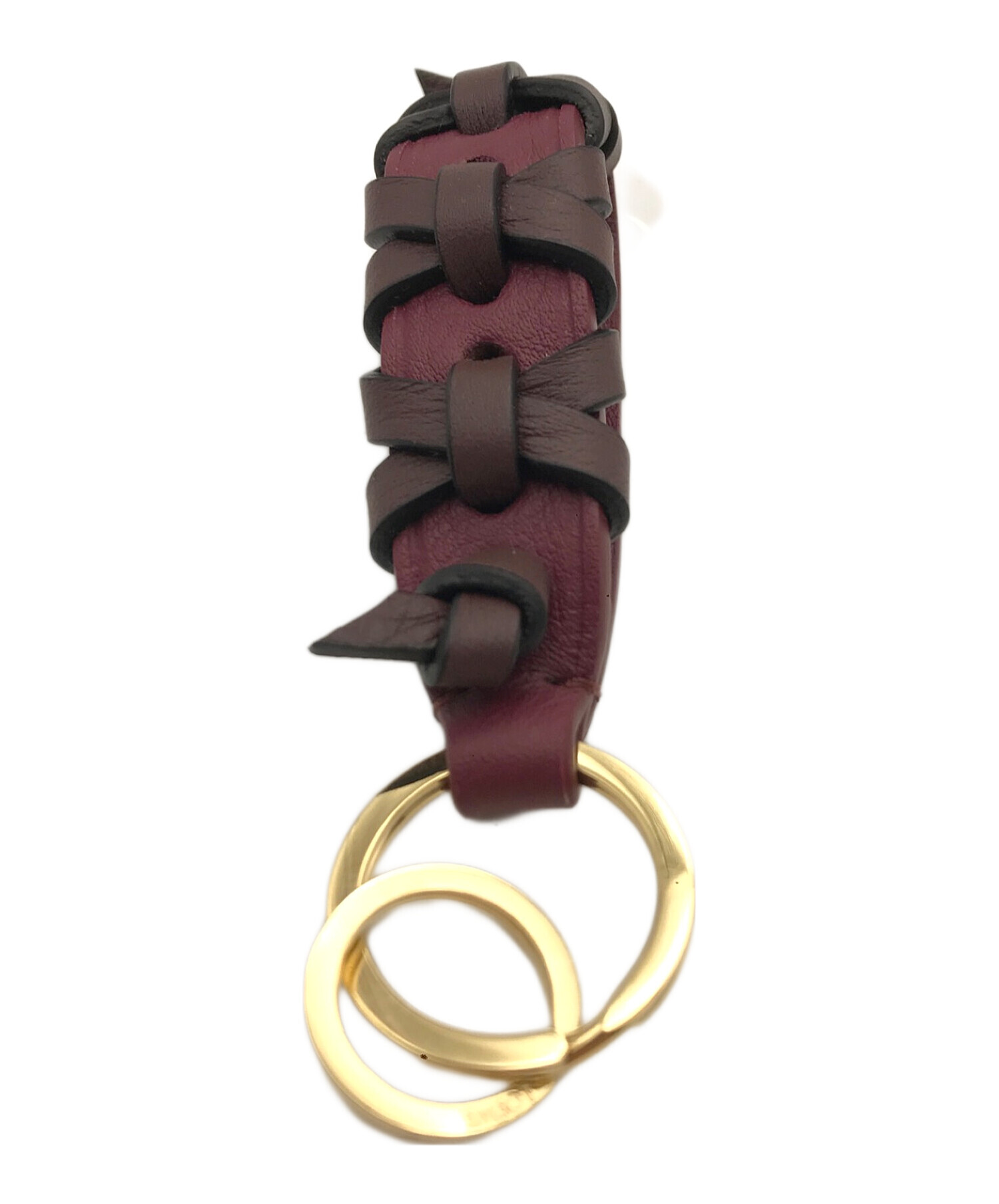 LOEWE ロエベ　クロスブレイデッド キーリング 中古・古着通販】LOEWE (ロエベ) クロスブレイデッド キーリング
