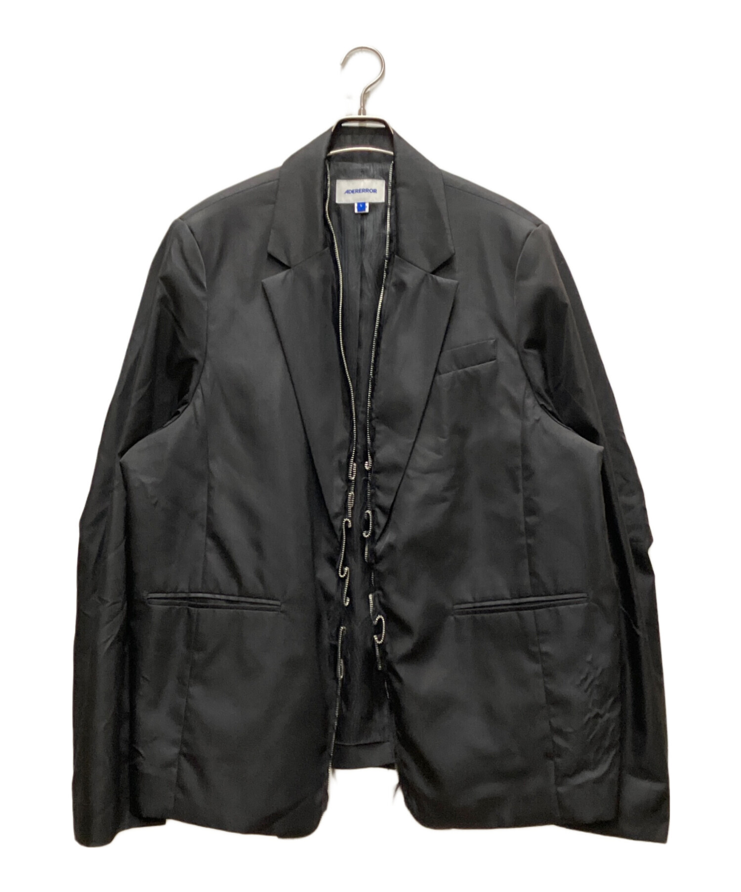 中古・古着通販】ADER error (アーダーエラー) Elva BLAZER ブラック