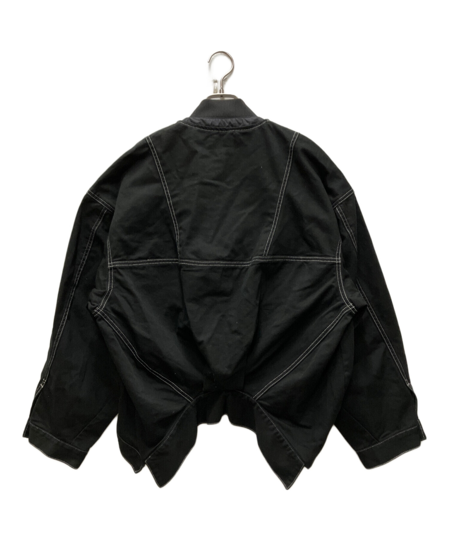 中古・古着通販】UN3D. (アンスリード) MA－1 DOCKING DENIM JACKET