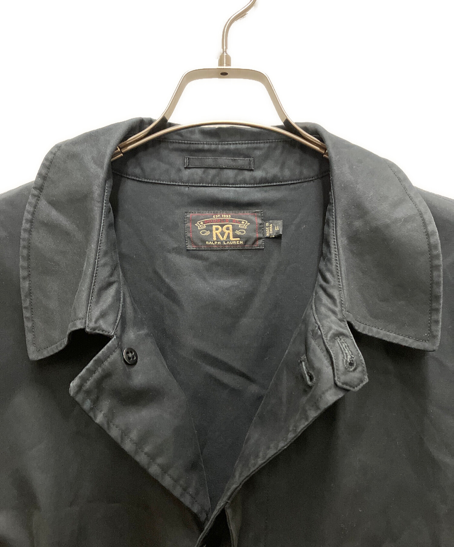 中古・古着通販】RRL (ダブルアールエル) コットンステンカラーコート
