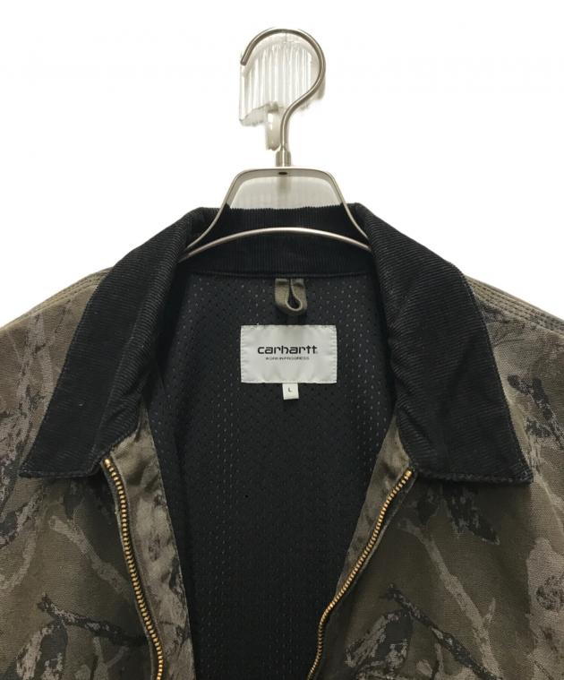 Carhartt WIP テーラードジャケット カーキ Lサイズ 中古・古着通販】CARHARTT WIP (カーハート ワーク イン プログレス