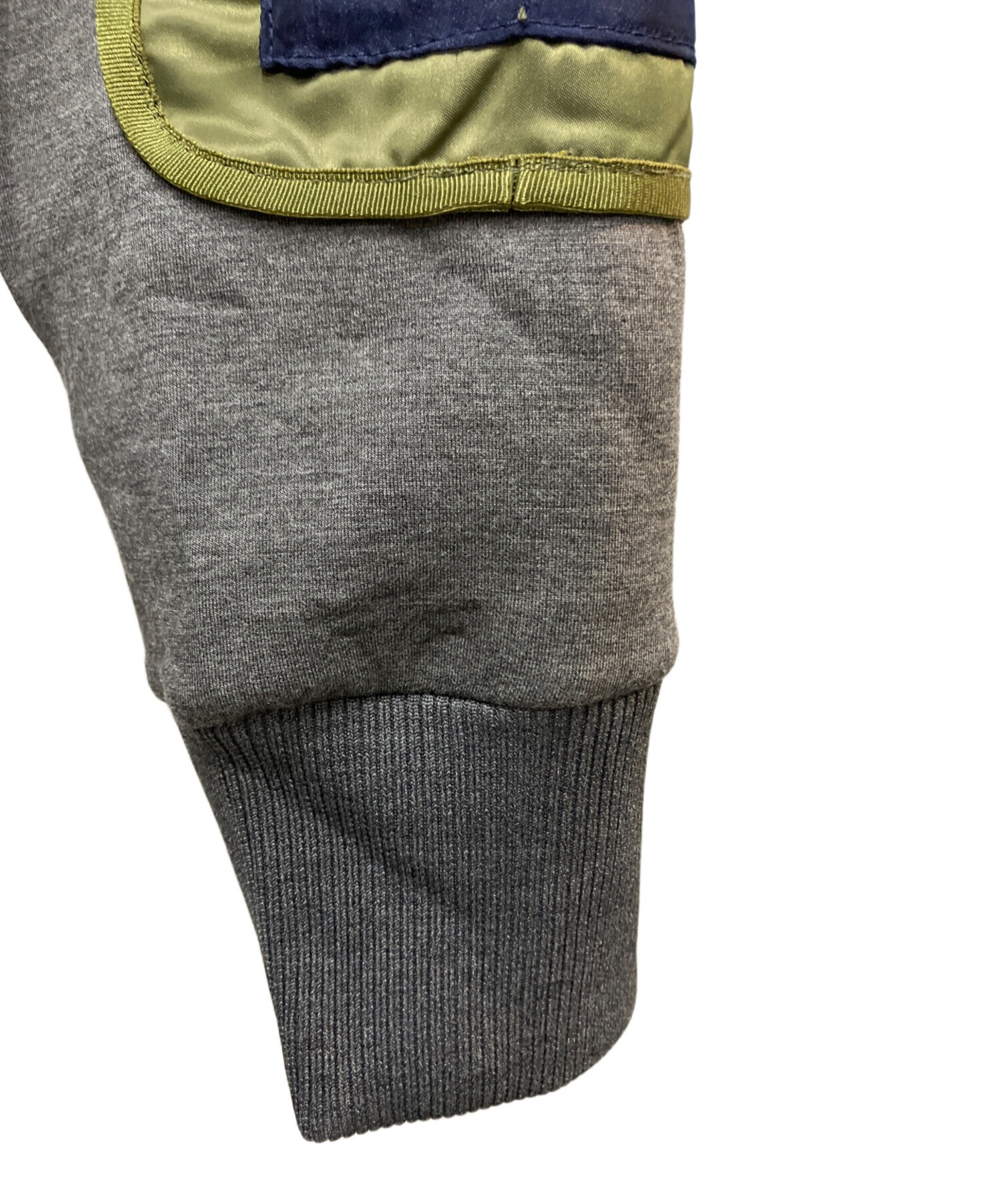 中古・古着通販】UN3D. (アンスリード) MA-1 VEST DOCKING SWEAT 