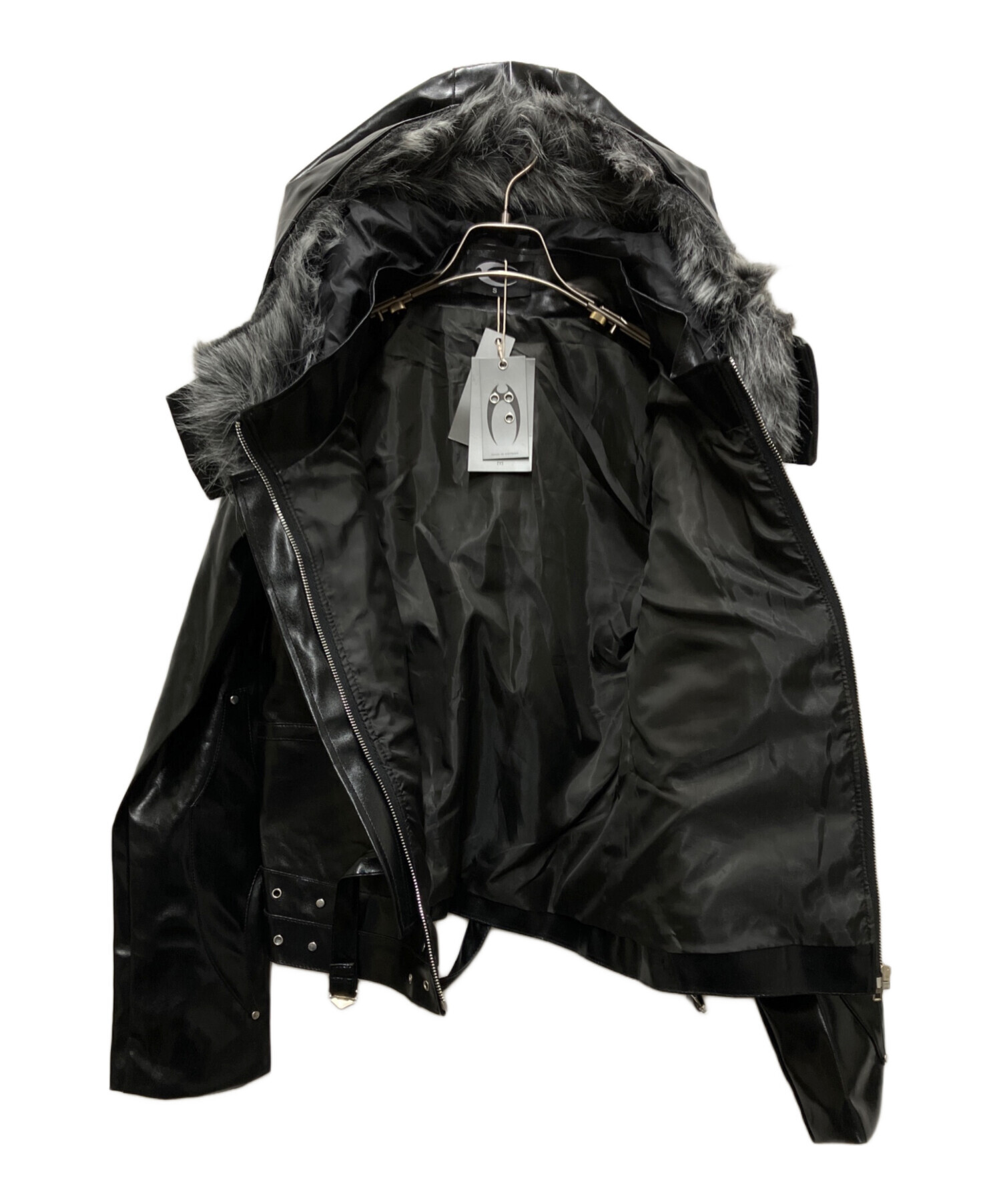 cozy worldwide ファーレザージャケット 中古・古着通販】cozy worLDWIDE (コジー ワールドワイド) ナイト