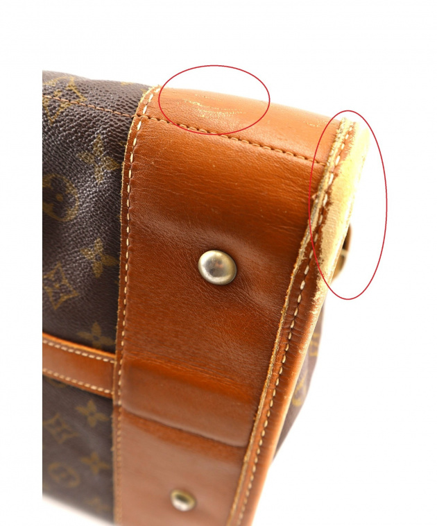 Louis Vuitton ボストンバッグ ダークブラウン　ヴィンテージ 中古・古着通販】LOUIS VUITTON (ルイヴィトン) ヴィンテージボストン