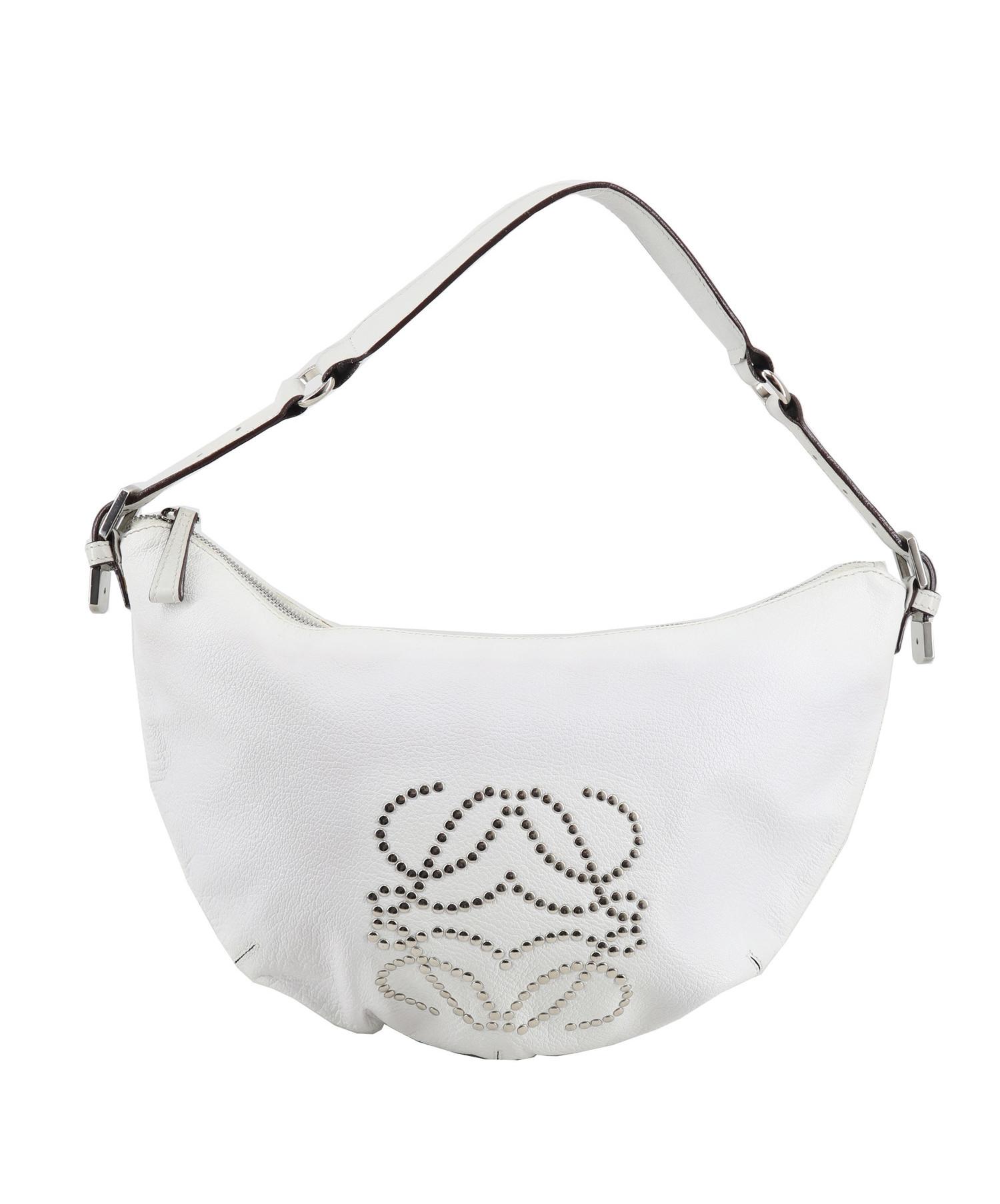 中古・古着通販】LOEWE (ロエベ) スタッズワンショルダーバッグ