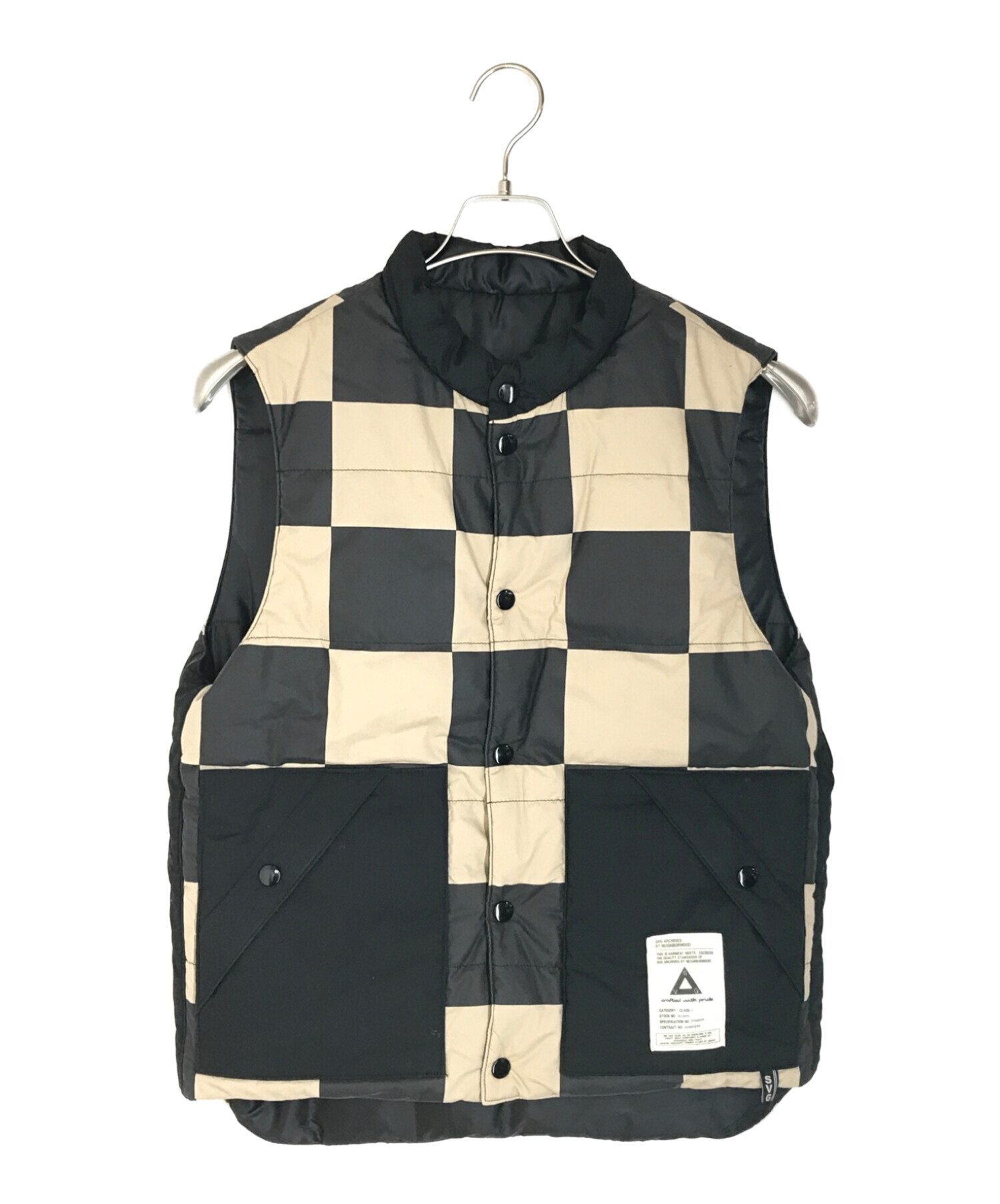 ☆NEIGHBORHOOD/ネイバーフッド チェックベスト TSNH-JK11 M /080 NEIGHBORHOOD（ダウンベスト）のフリマアイテム一覧