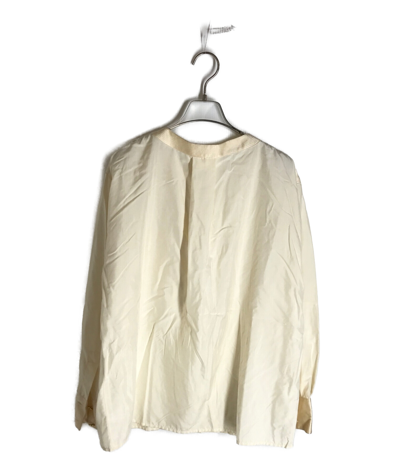 中古・古着通販】CHANEL (シャネル) オールドノーカラーシャツ