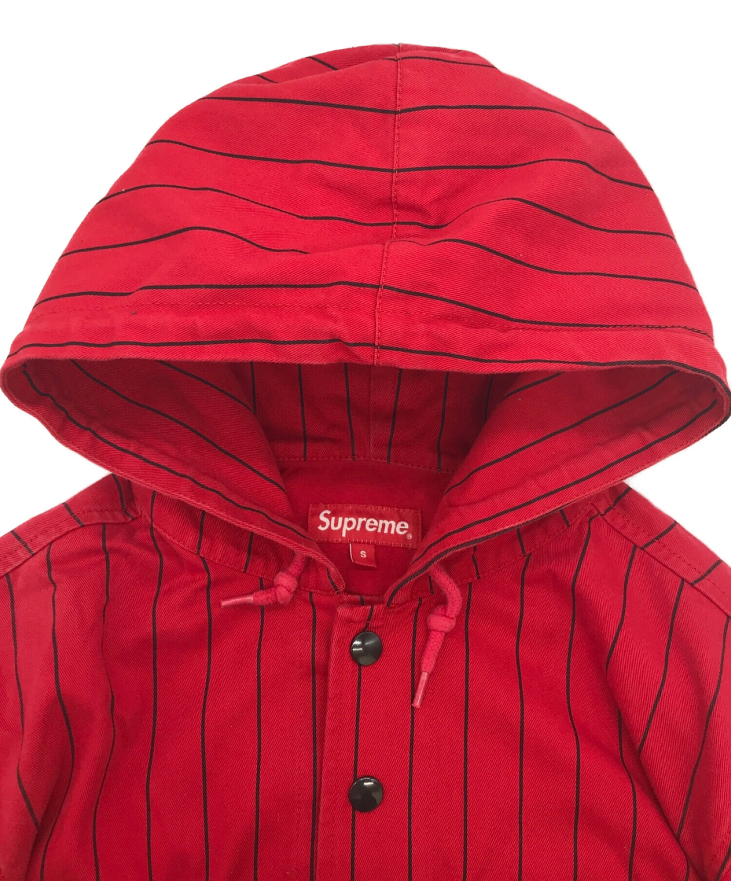 中古・古着通販】SUPREME (シュプリーム) 13AW PINSTRIPE twill parka 