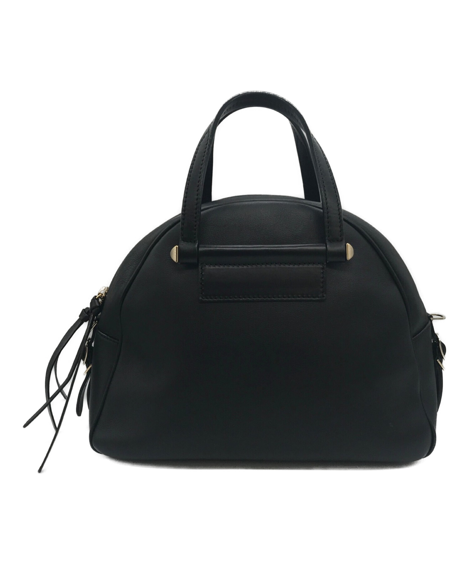 中古・古着通販】JIMMY CHOO (ジミーチュウ) VARENNE BOWLING ブラック 