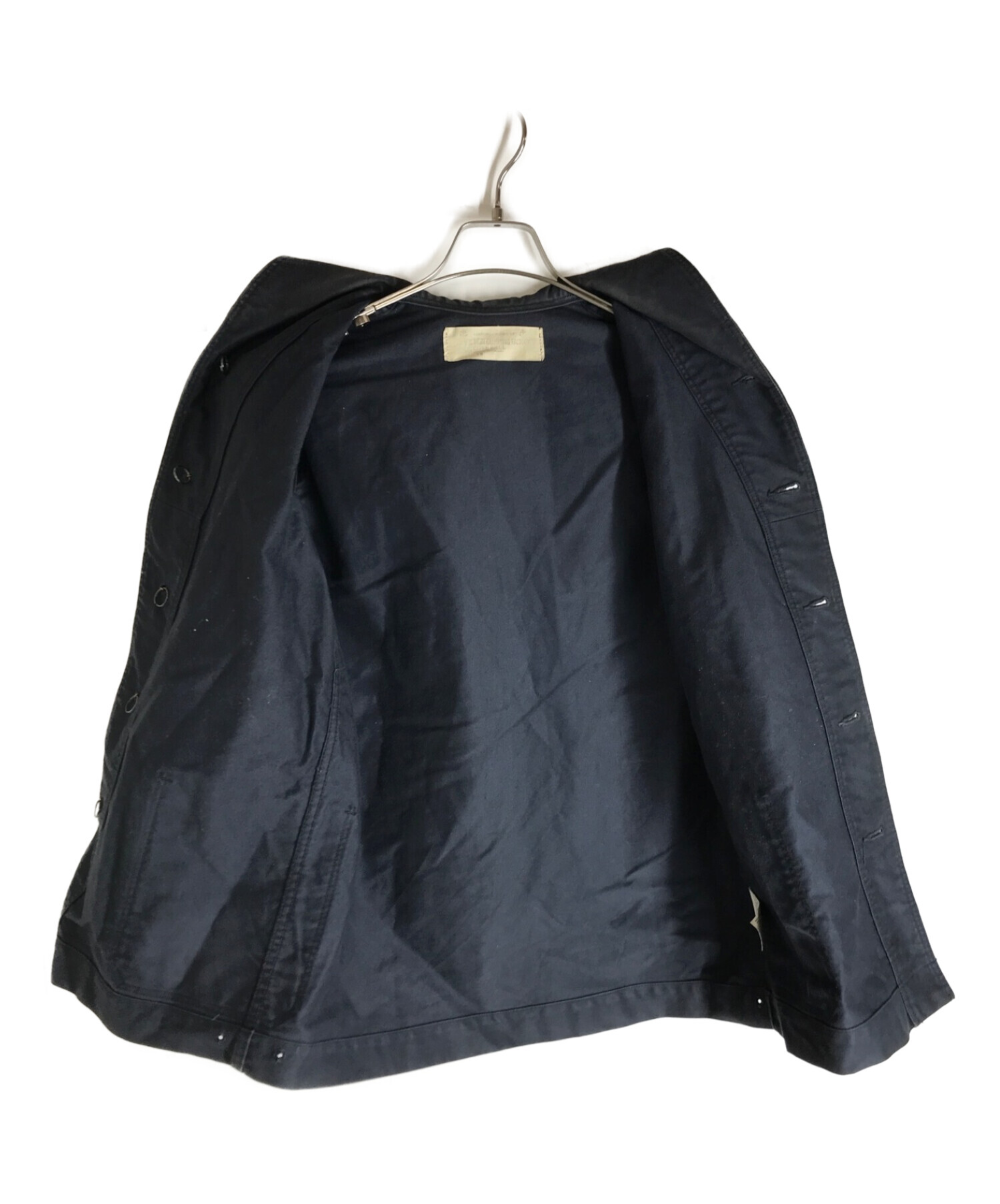 中古・古着通販】BLACK SIGN (ブラックサイン) カバーオール ネイビー