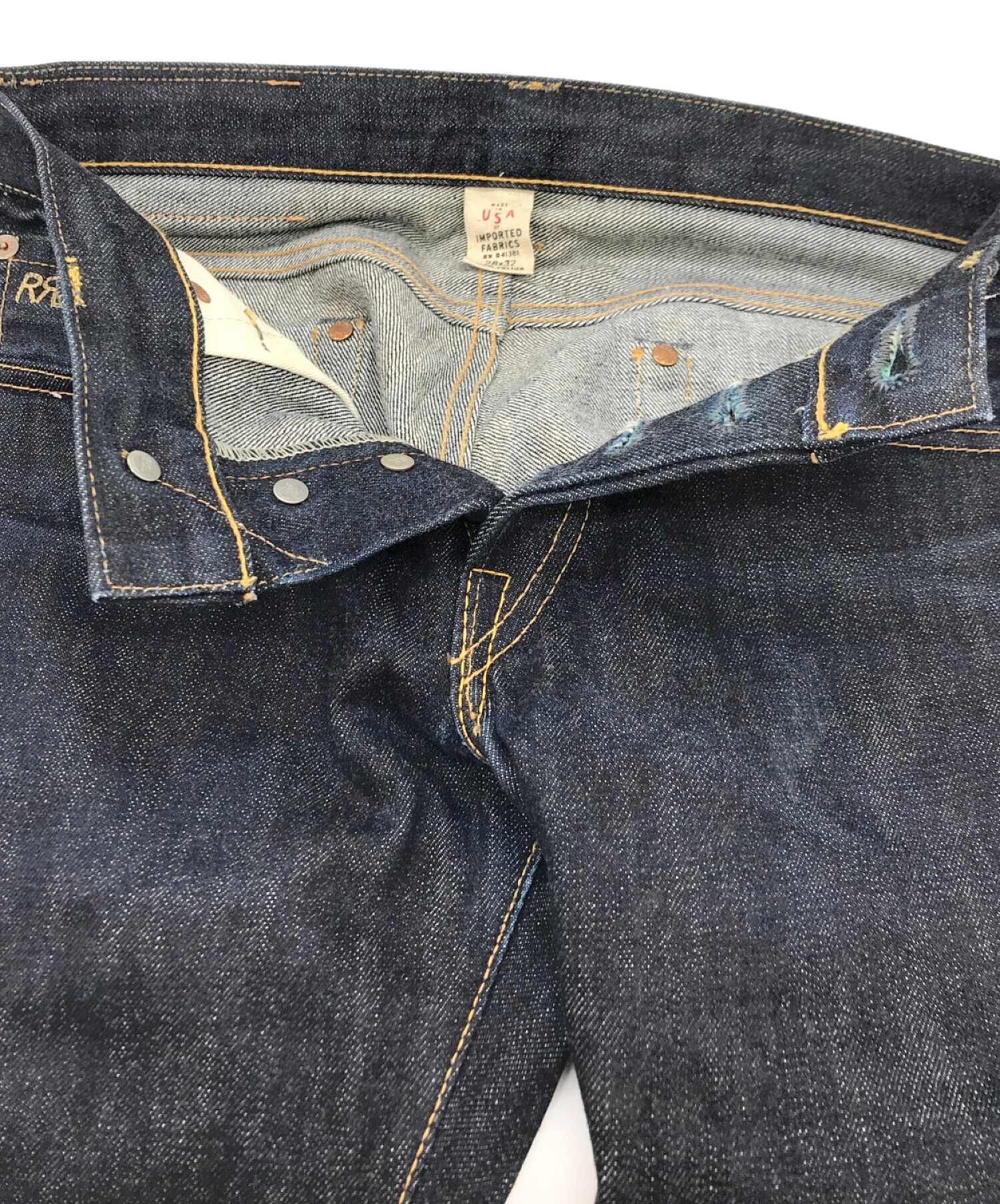 中古・古着通販】RRL (ダブルアールエル) セルビッチリジット