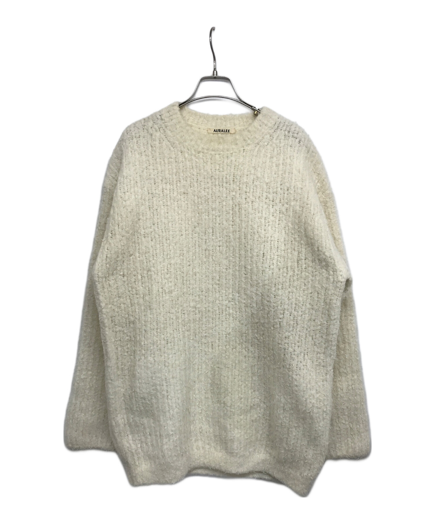 auralee MILLED WOOL MOAL KNIT BIG P⁄0ニット 