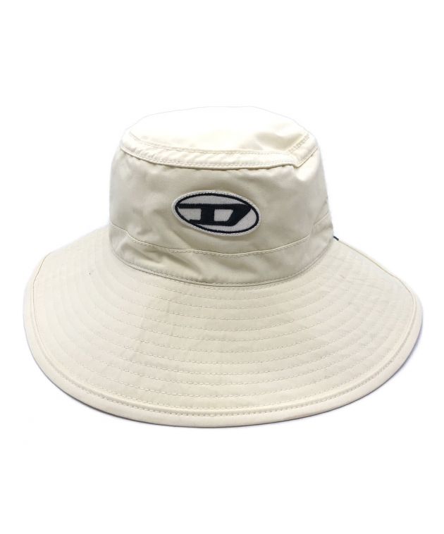 美品　diesel バケットハット　アイボリー 中古・古着通販】DIESEL (ディーゼル) バケットハット アイボリー