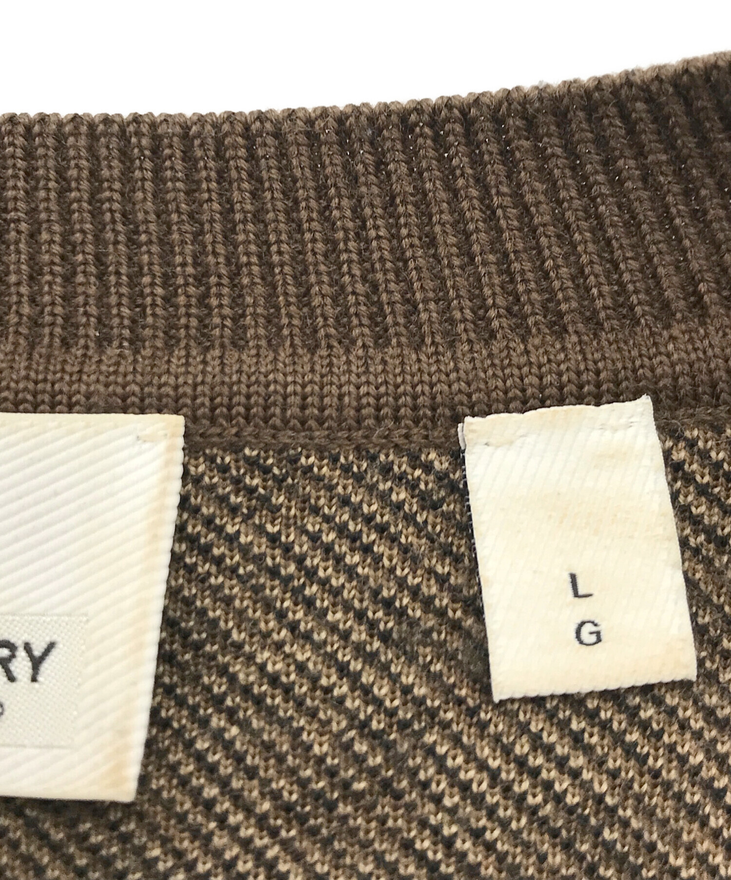 中古・古着通販】BURBERRY (バーバリー) モノグラムクルーネック 