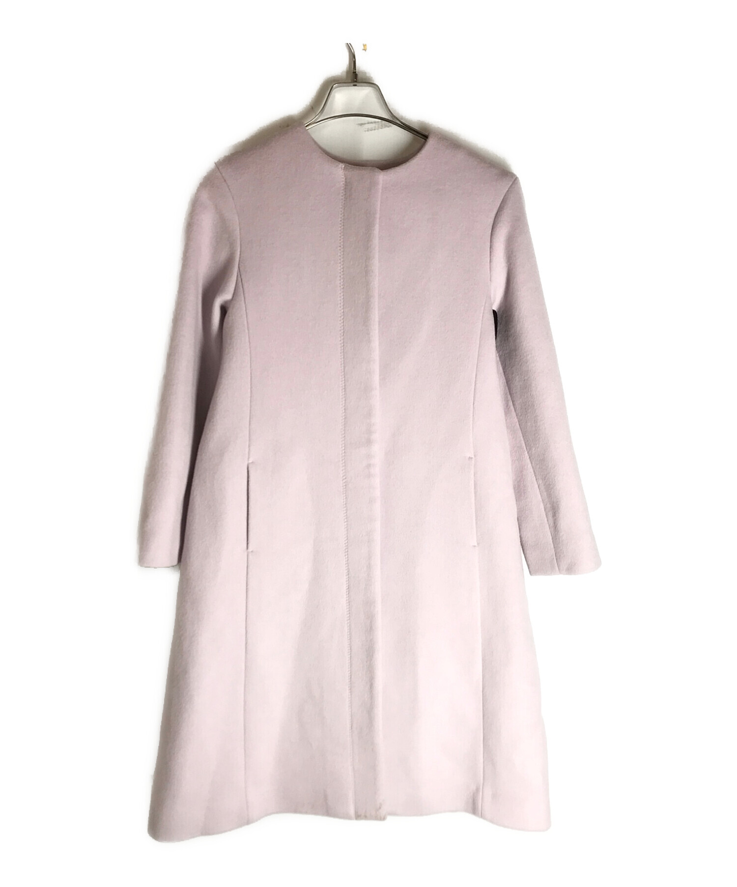 CELFORD セルフォード　 バックタックノーカラーコート 中古・古着通販】CELFORD (セルフォード) バックタックノーカラー