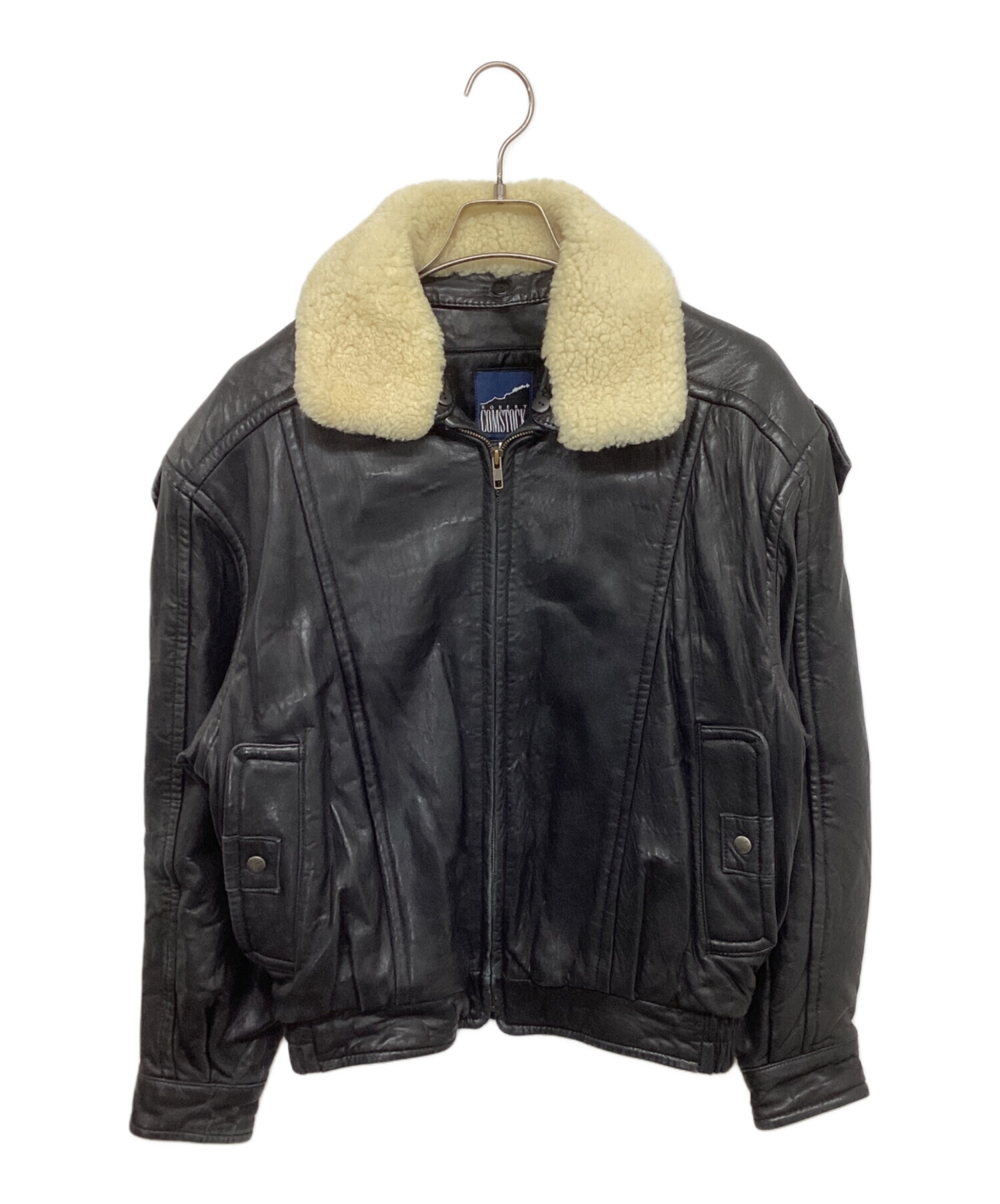 中古・古着通販】ROBERT COMSTOCK (ロバートコムストック) 襟ボア