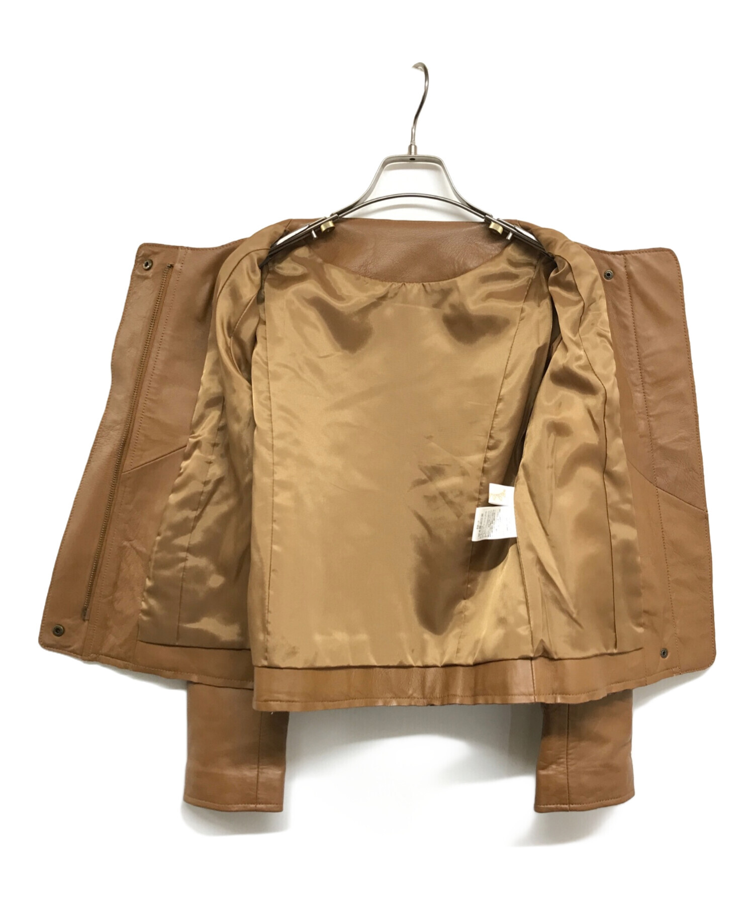 中古・古着通販】もりのがっこう (モリノガッコウ) ラムレザー