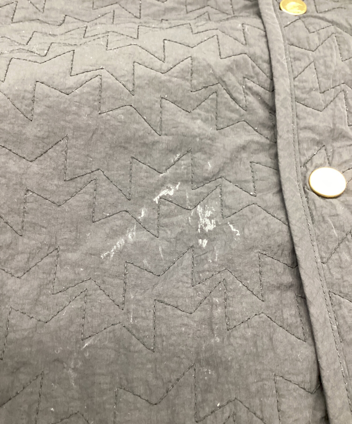 中古・古着通販】LE GLAZIK (ル グラジック) キルティングロングベスト