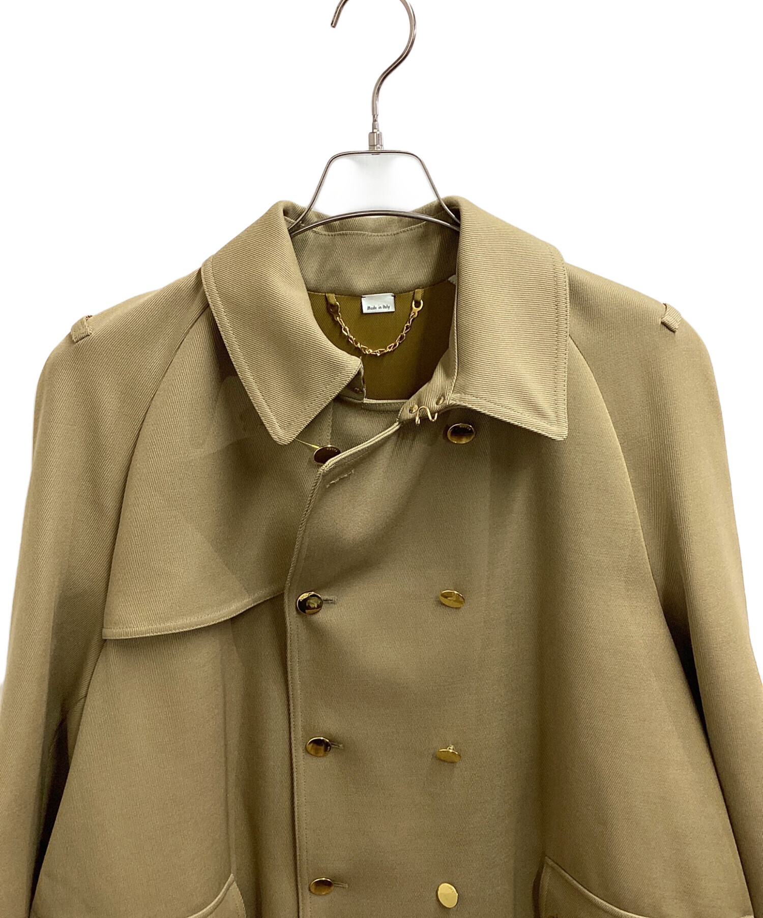 中古・古着通販】GUCCI (グッチ) ラベル付 ウール トレンチコート