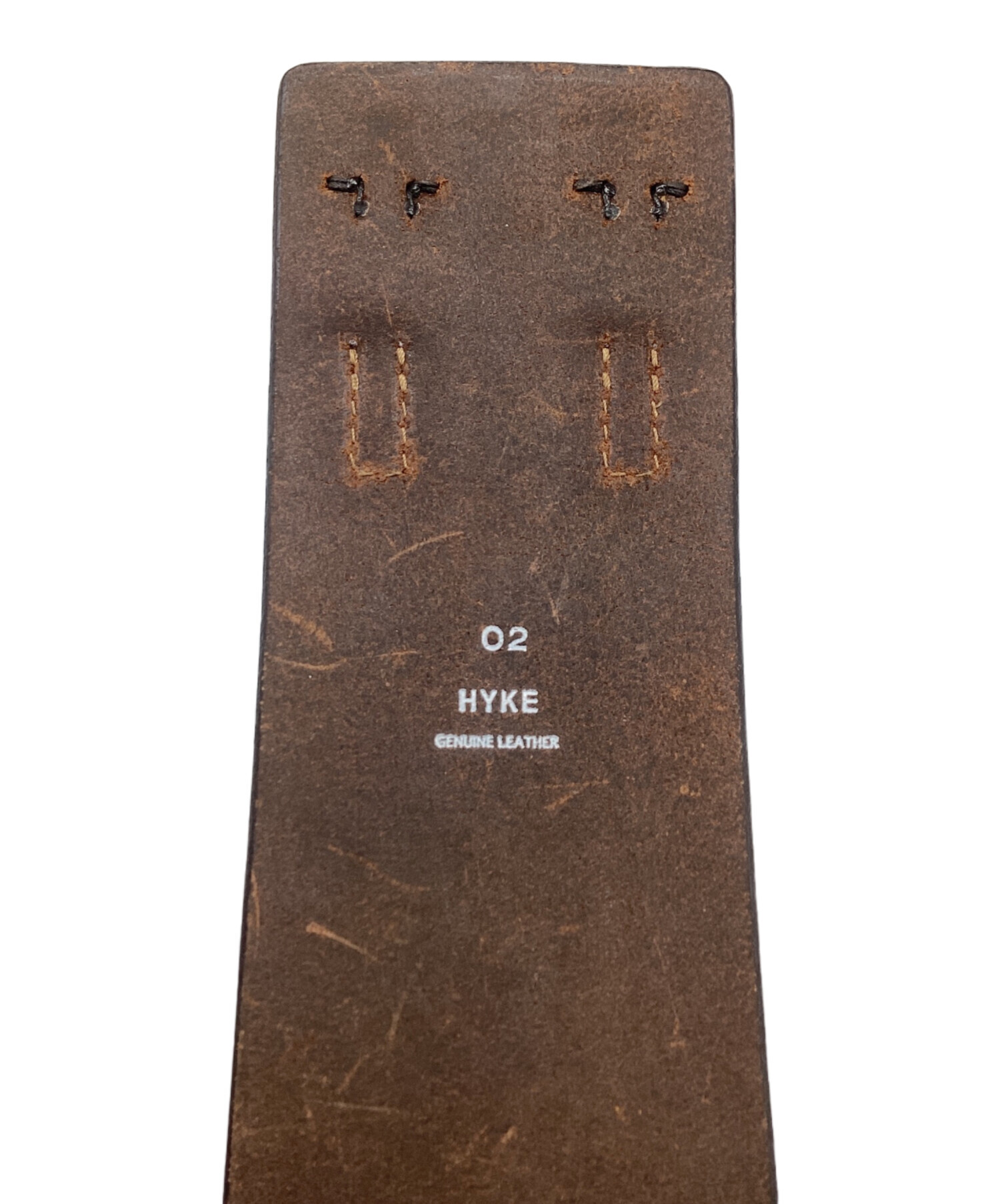 中古・古着通販】HYKE (ハイク) LEATHER KIDNEY BELT レザーキドニー