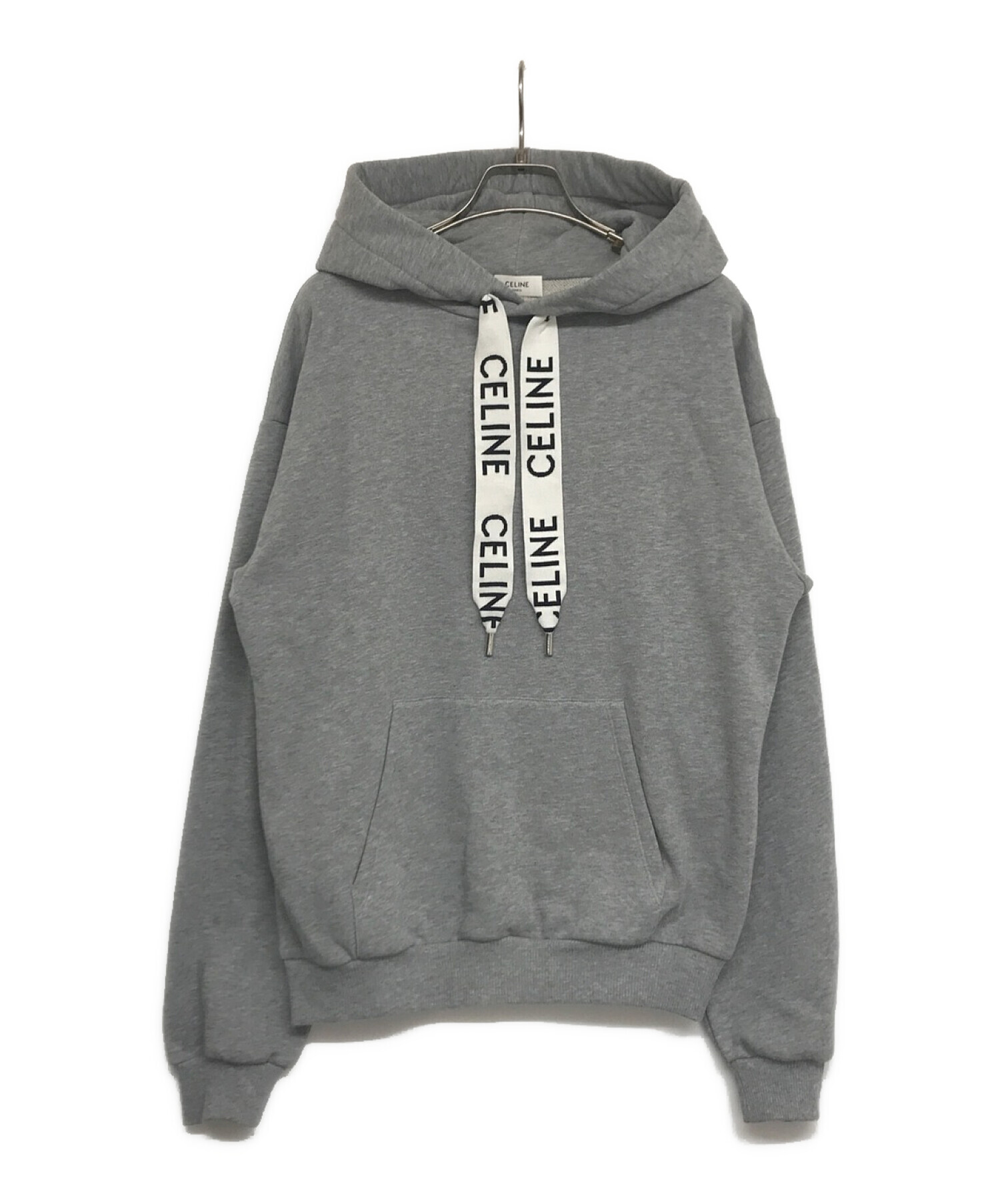 CELINE セリーヌ フード付きパーカー グレー 【公式通販】