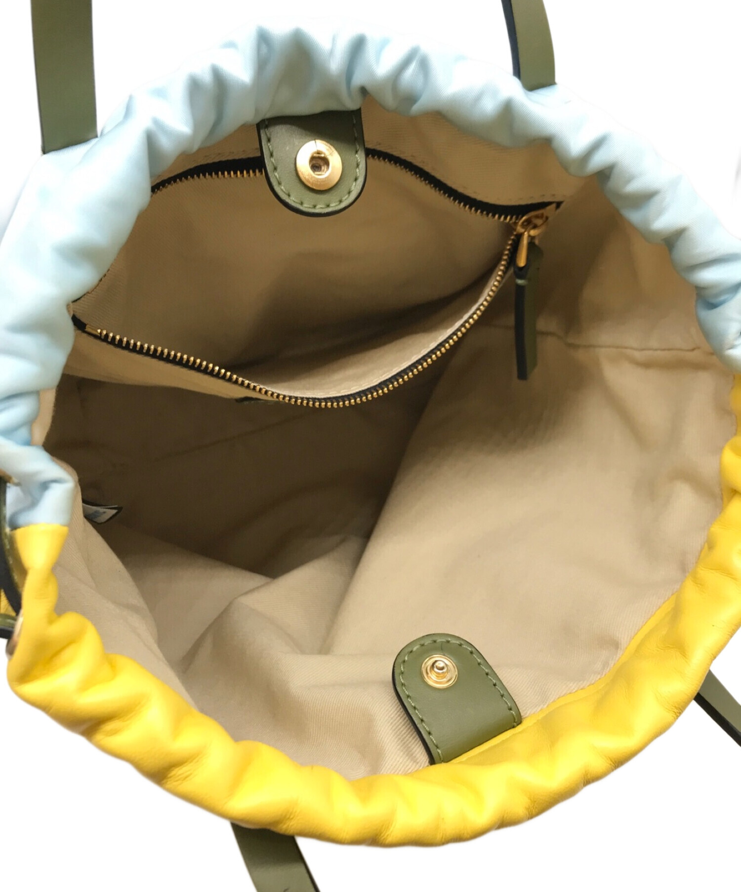 中古・古着通販】MARNI (マルニ) GUSSET BACKPACK ZAMP0015Q0 イエロー 