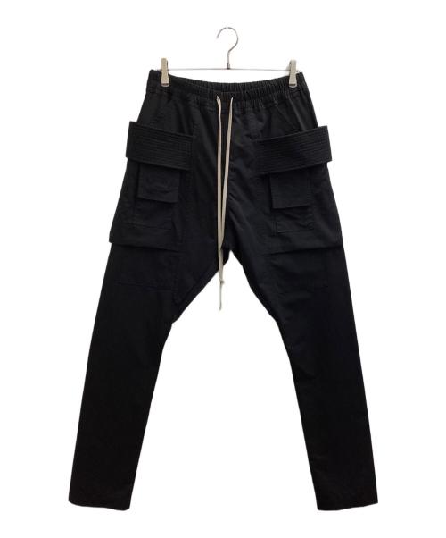 パンツ RICK OWENS drkshdw CREATCH CARGO  L DRKSHDW | CREATCH CARGO DRAWSTRING IN RIPSTOP COTTON (CR) (RICK