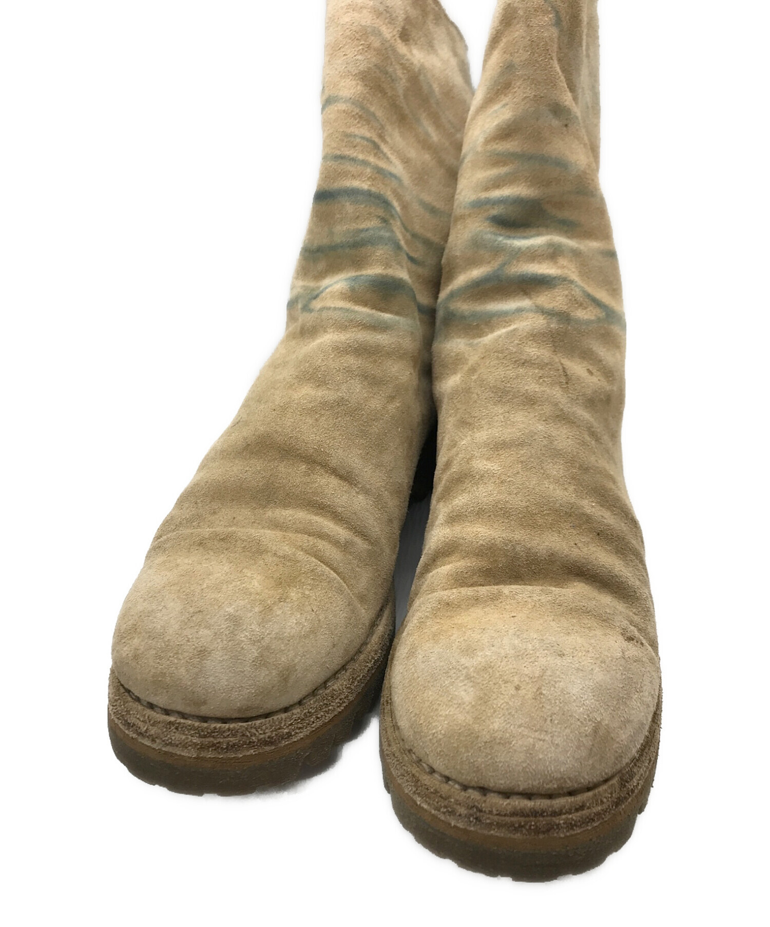 中古・古着通販】GUIDI Denham BACK ZIP BOOTS 788V BABY BUFFALO 