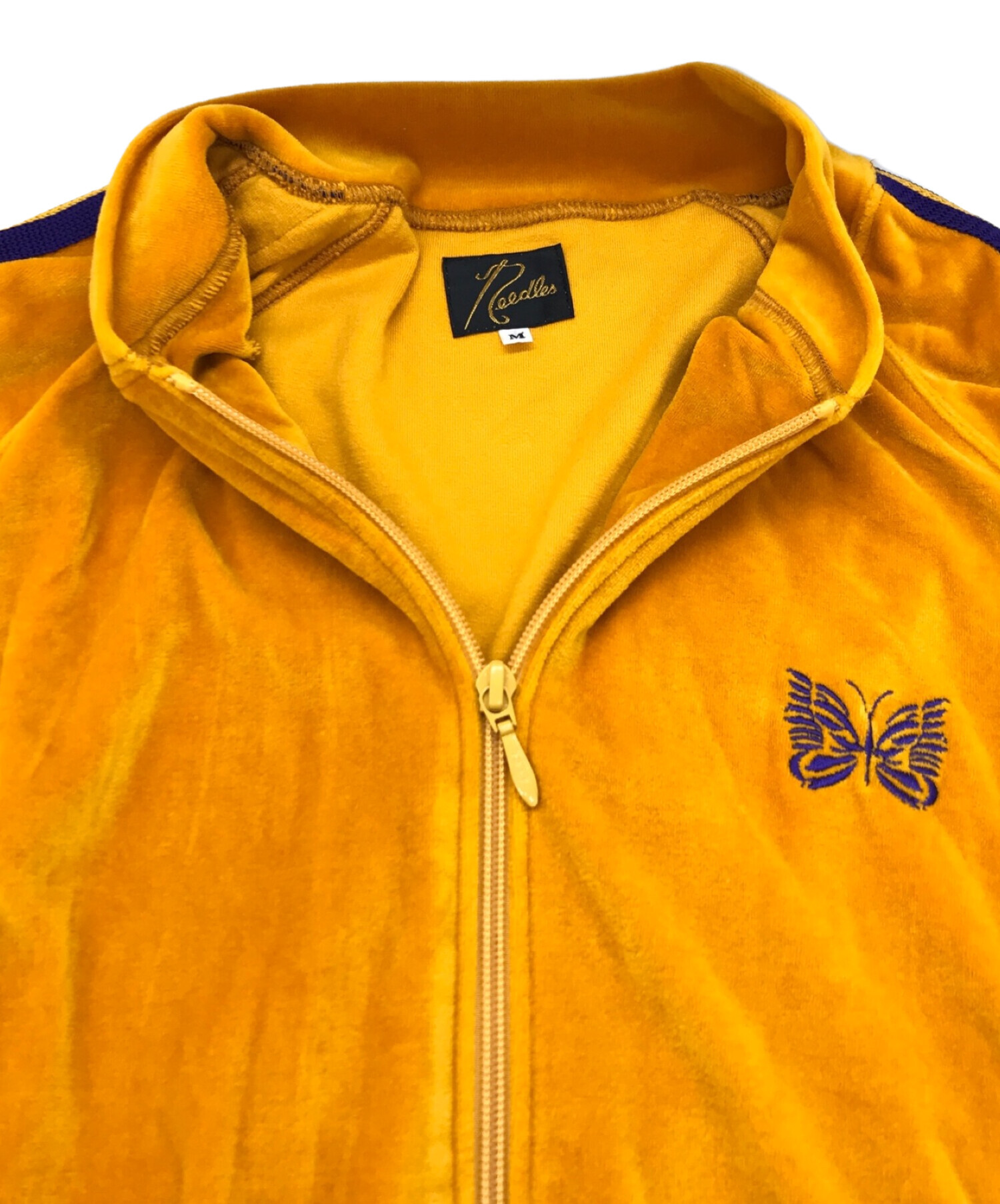 中古・古着通販】Needles (ニードルズ) Rib Collar Track Jacket - C