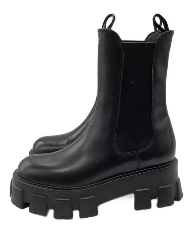 美品　PRADA SPORT ショートブーツ　23.5 メッシュ　ブラック　黒 2025年最新】PRADA SPORT レディース ブーツの人気アイテム