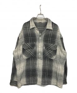 中古・古着通販】COOTIE PRODUCTIONS Ombre Check Open Collar 