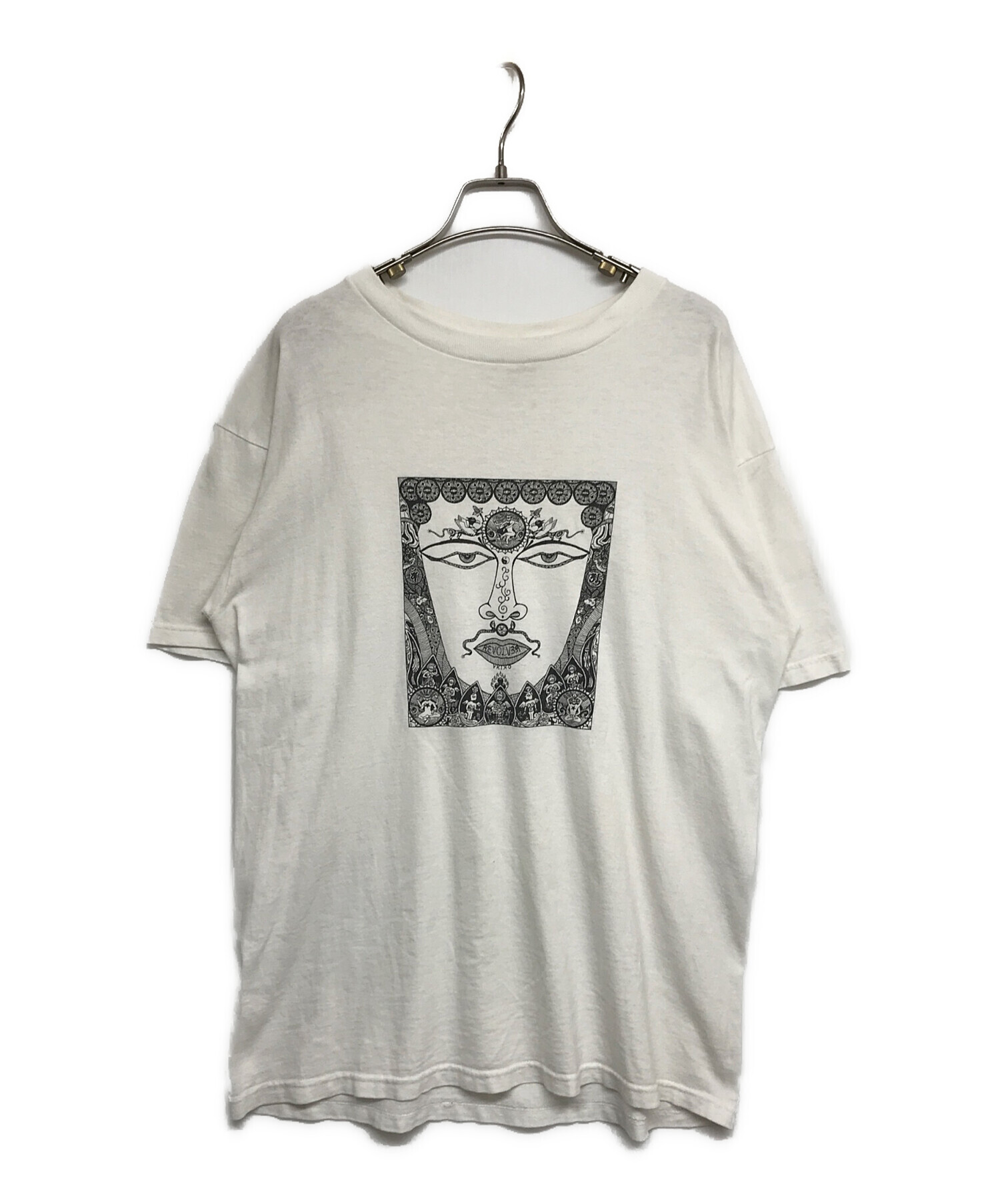 中古・古着通販】REVOLVER (リボルバー) Tシャツ ホワイト サイズ:L 