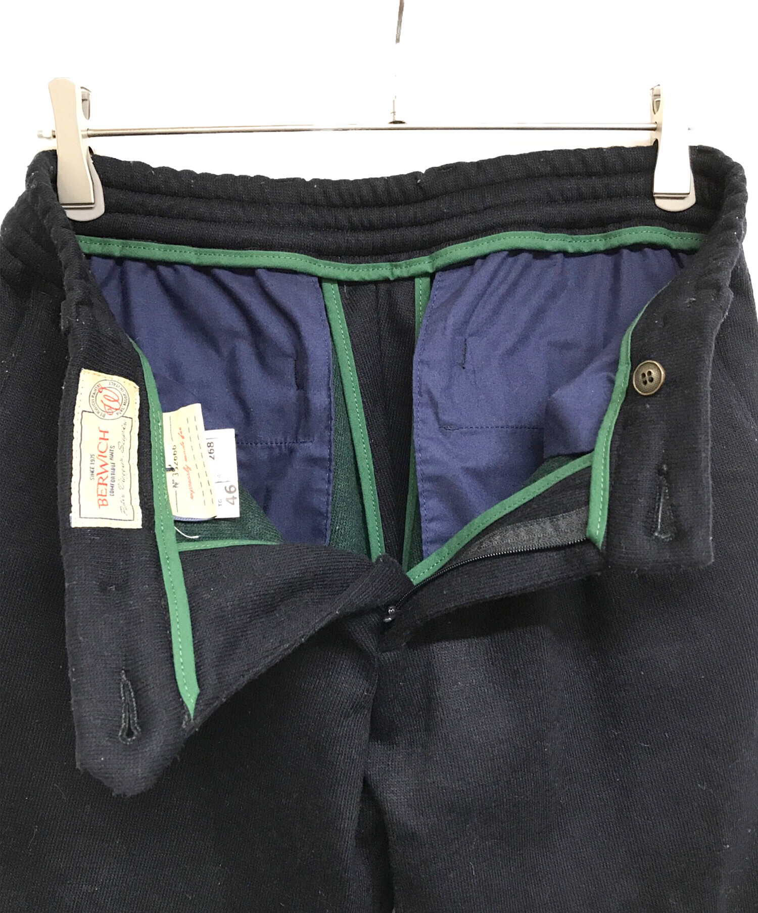 中古・古着通販】BERWICH (ベルウィッチ) ウールパンツ ネイビー