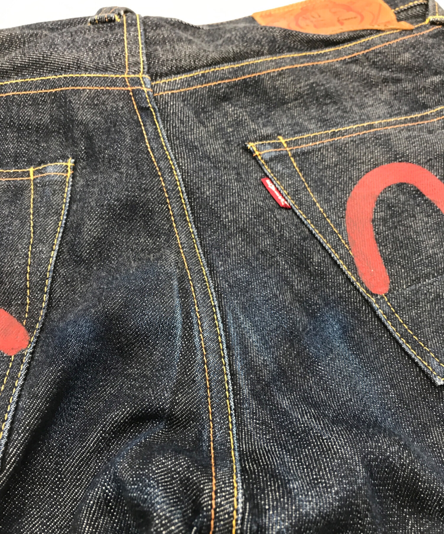 中古・古着通販】EVISU (エビス) Lot 2000T セルビッチ カモメペイント