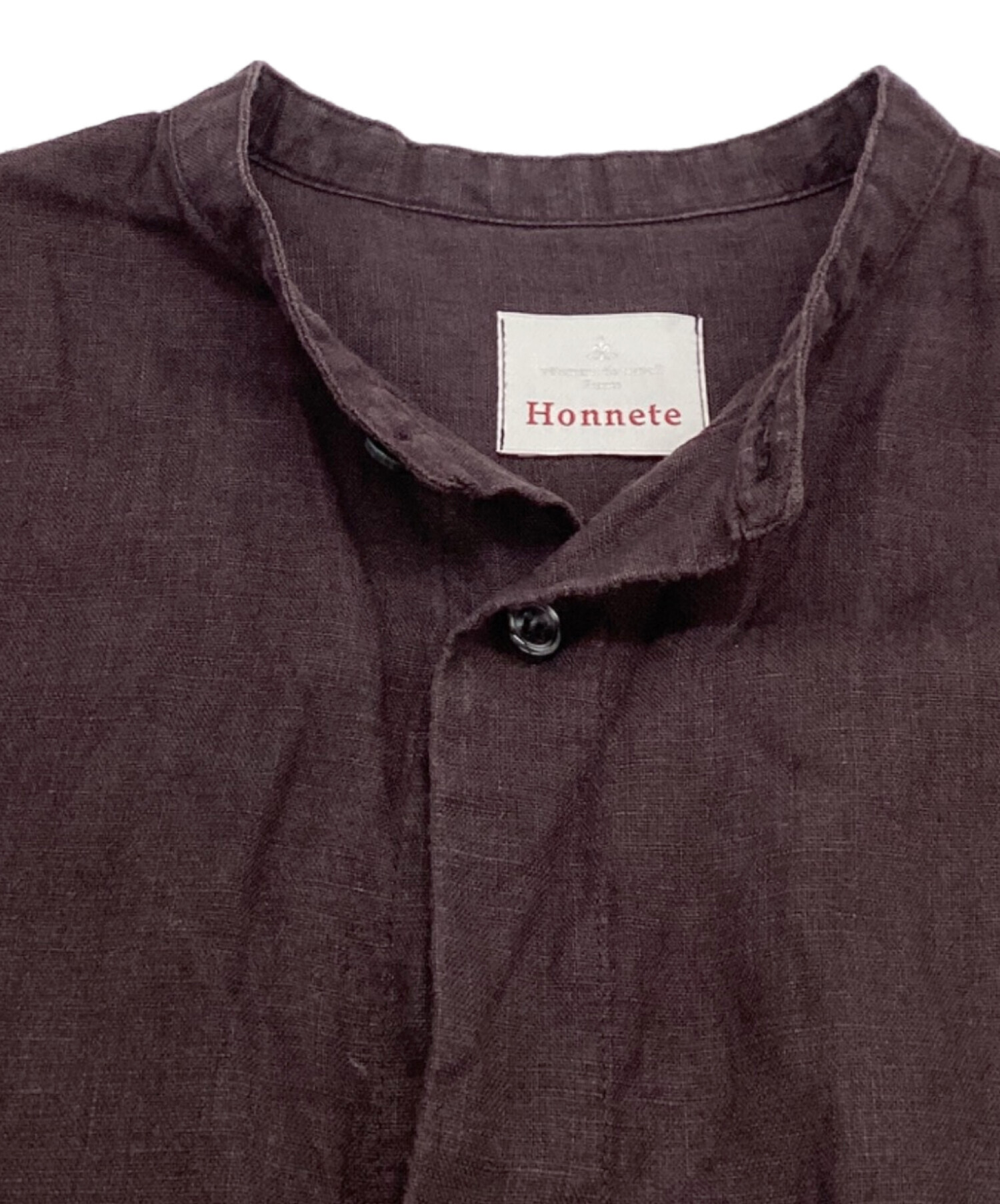 中古・古着通販】Honnete (オネット) リネンシャツワンピース / linen