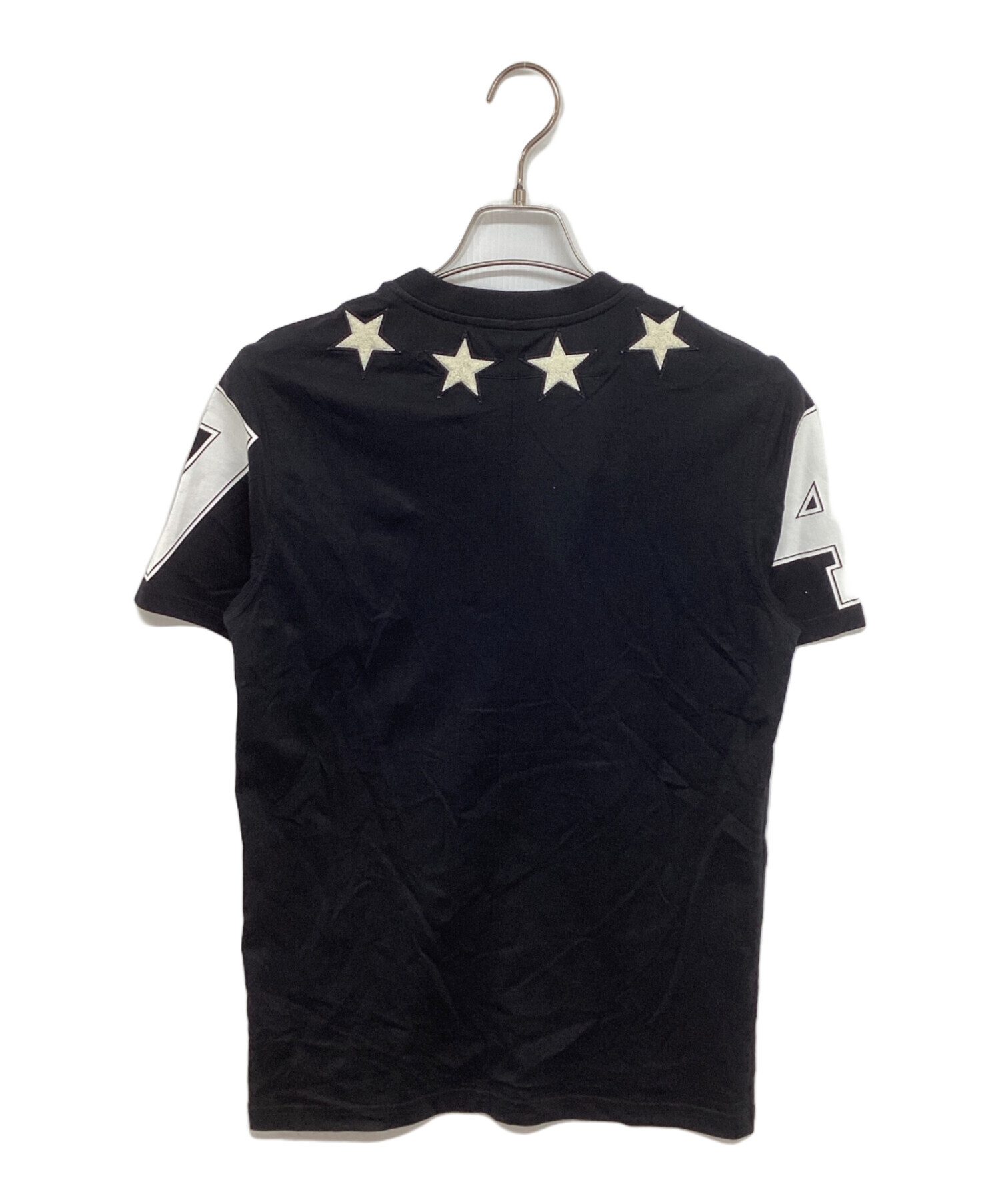 GIVENCHY ジバンシー XS スターパッチ ナンバリング Tシャツ 中古・古着通販】GIVENCHY (ジバンシィ) スターパッチナンバリングT