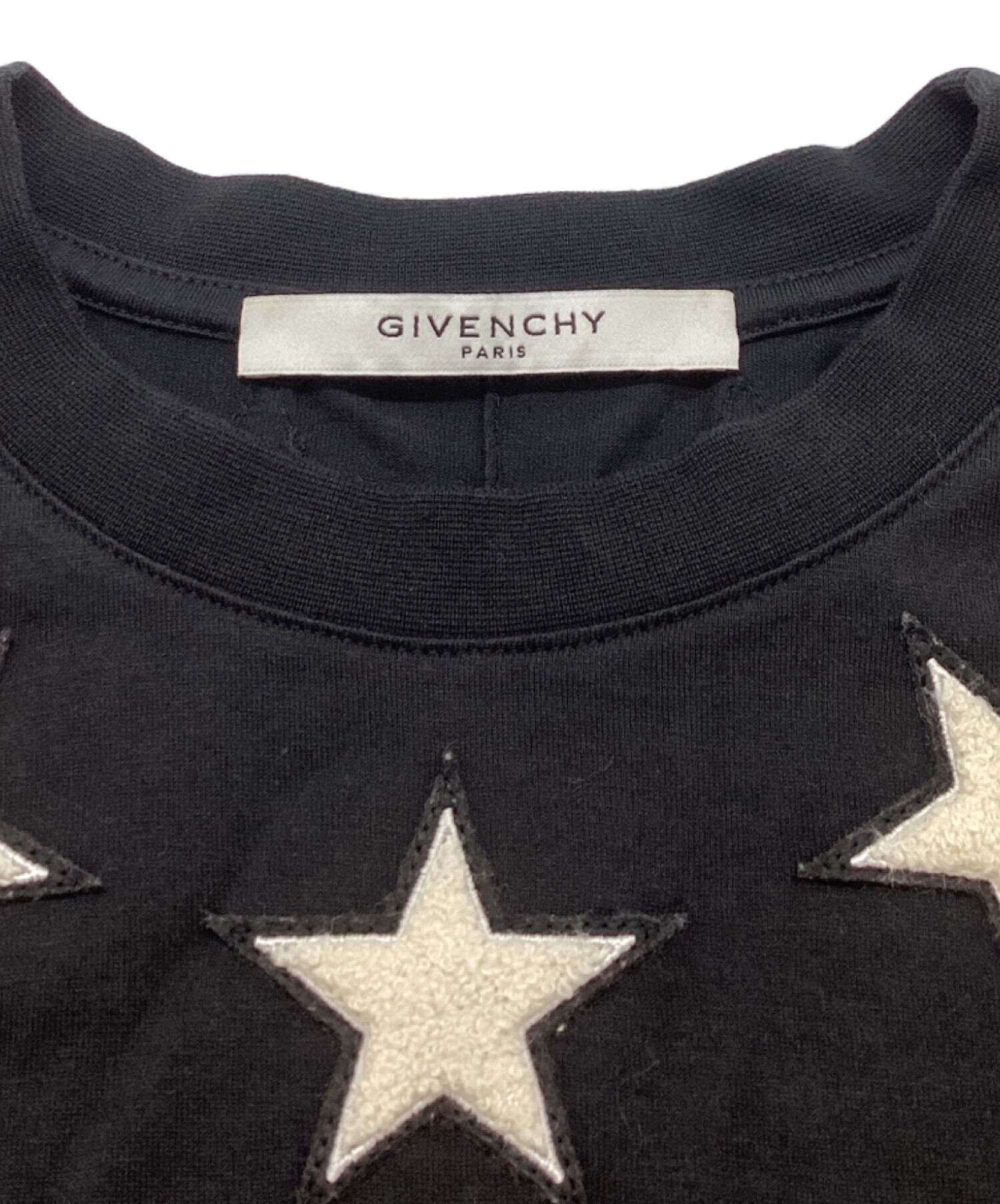 中古・古着通販】GIVENCHY (ジバンシィ) スターパッチナンバリングT