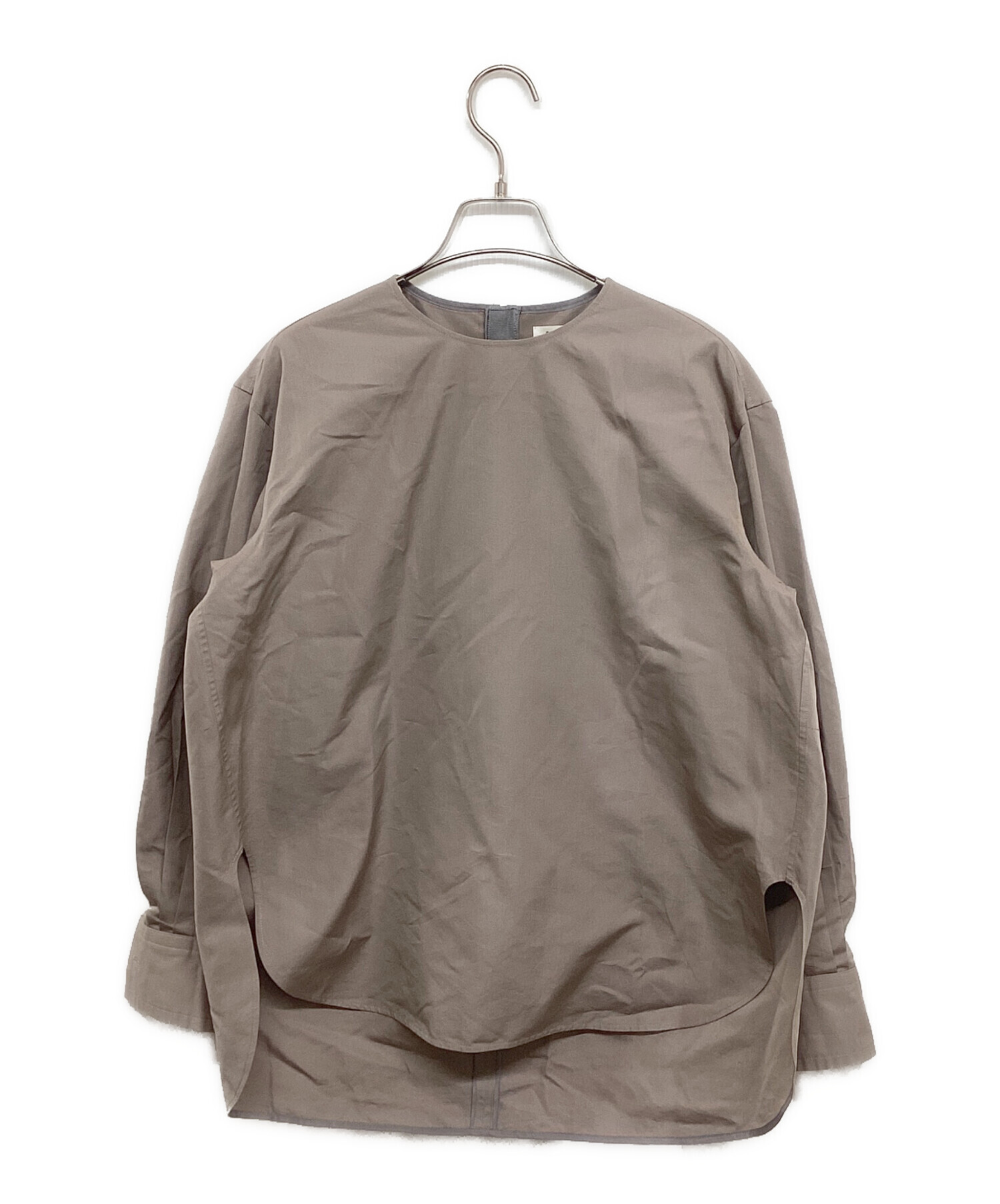 BLAMINKブラミンク コットンバックジップブラウス BLAMINK ブラミンク