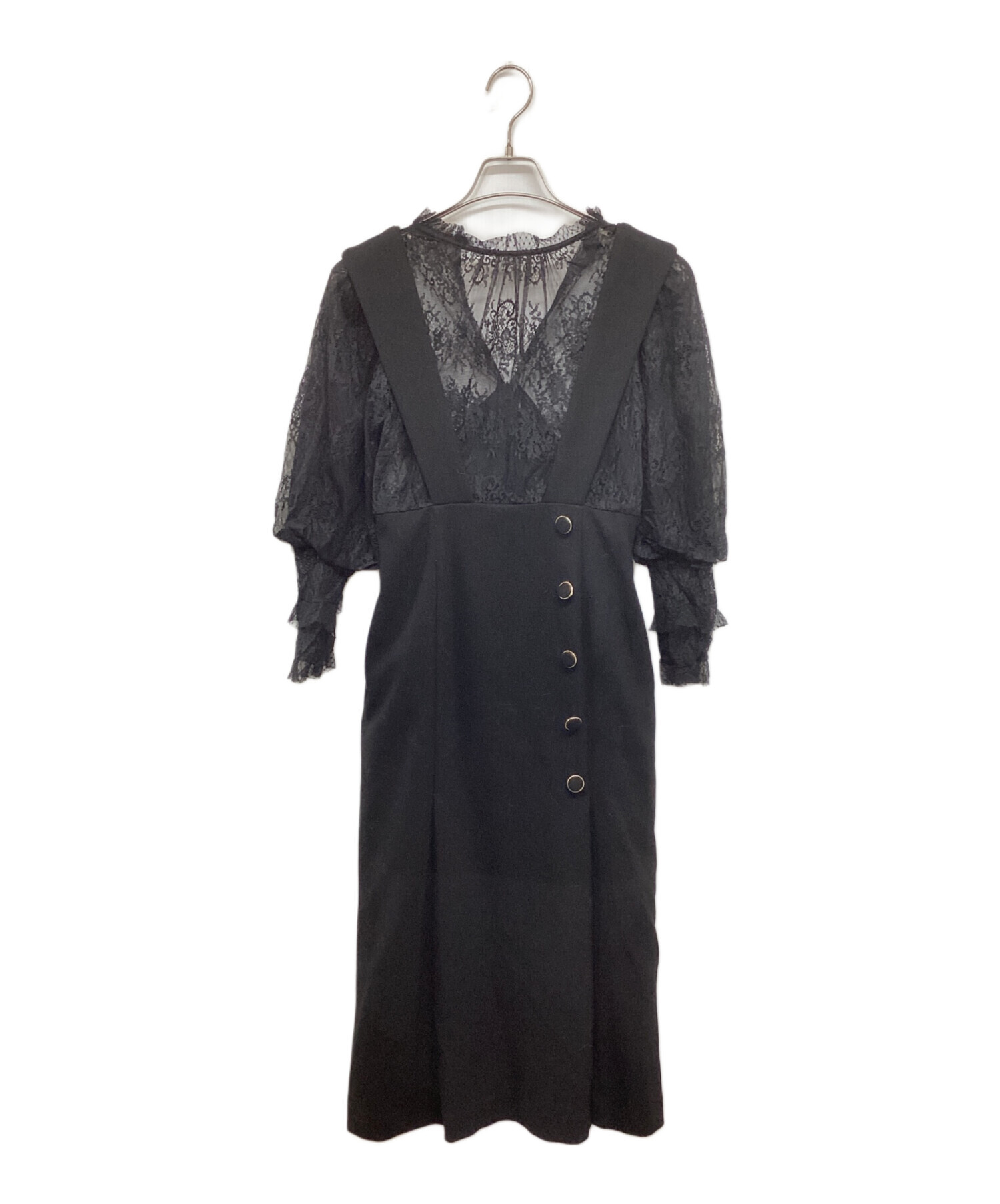 中古・古着通販】HER LIP TO (ハーリップトゥ) Lace-Trimmed 中古・古着通販】HER LIP TO (ハーリップトゥ) Lace-Trimmed