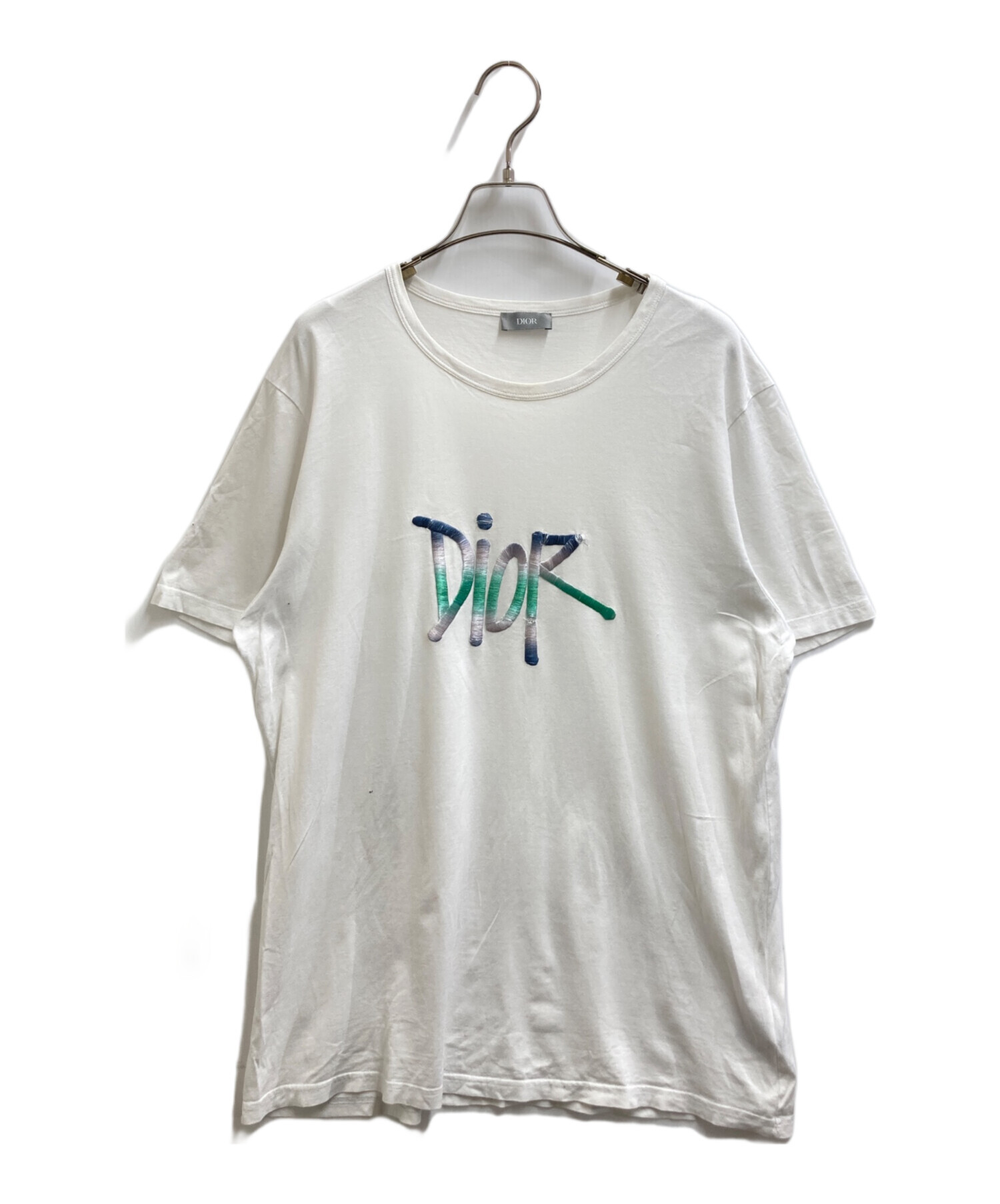 中古・古着通販】Dior (ディオール) 20AW Embroidered Logo Tee