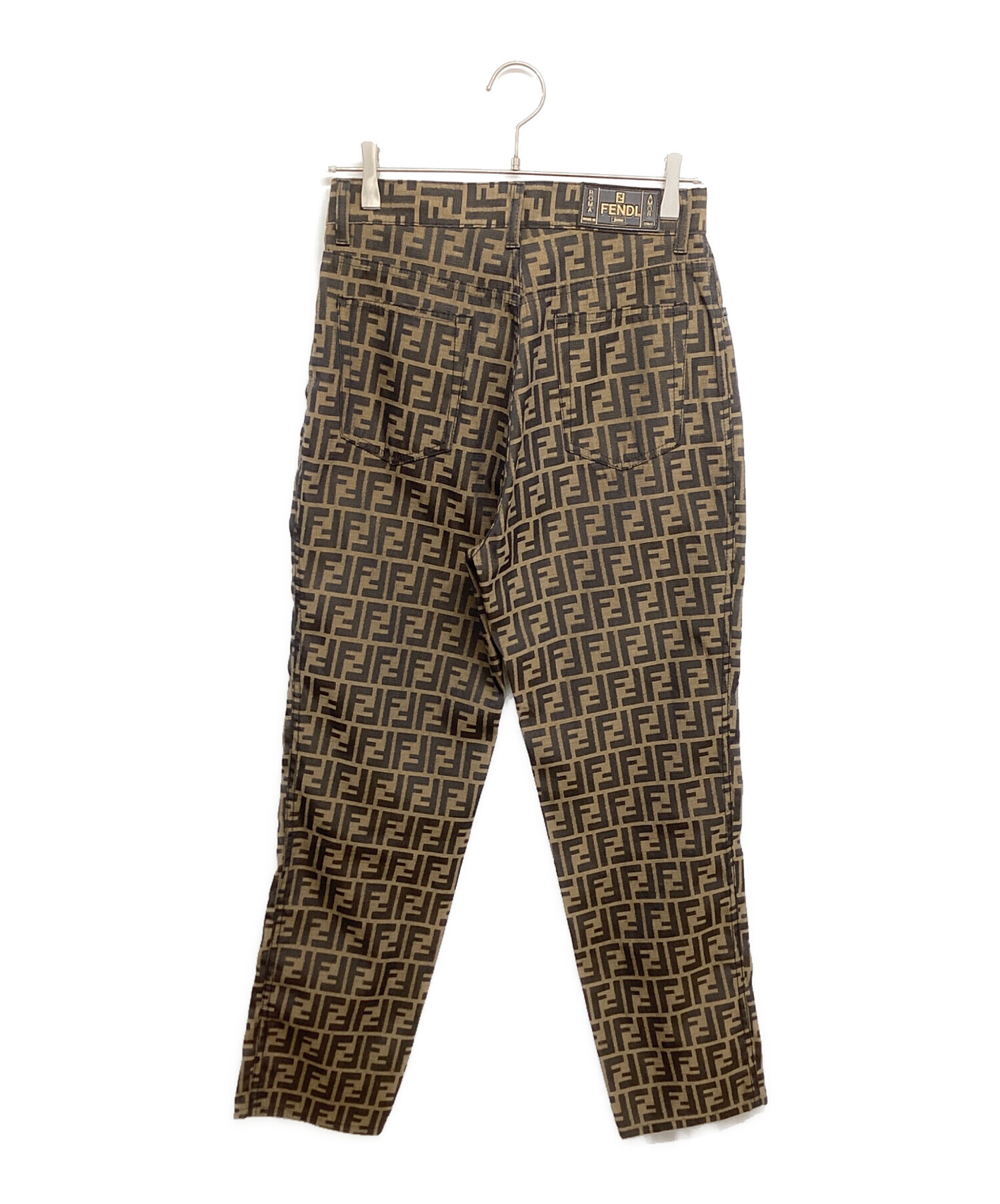 中古・古着通販】FENDI jeans (フェンディ ジーンズ) ズッカ柄パンツ D
