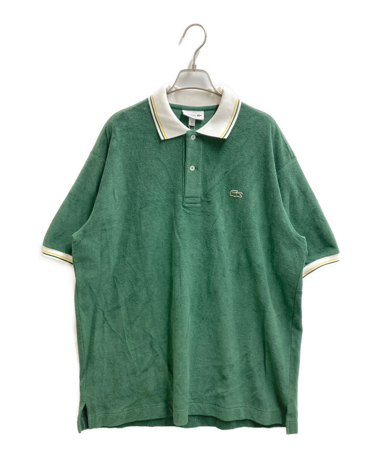 中古・古着通販】LACOSTE (ラコステ) ハイゲージパイル地ポロシャツ