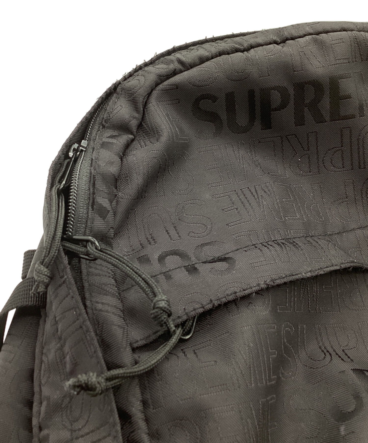 Supreme 19ss バックパック　ブラック 19SS /Supreme Backpack シュプリーム バックパック Day Pack (Supreme