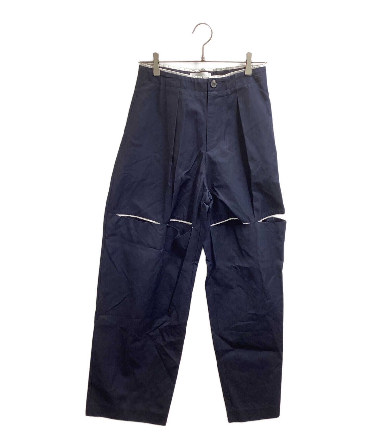 中古・古着通販】IRENE (アイレネ) Cotton Cut Out Trousers 26S88006